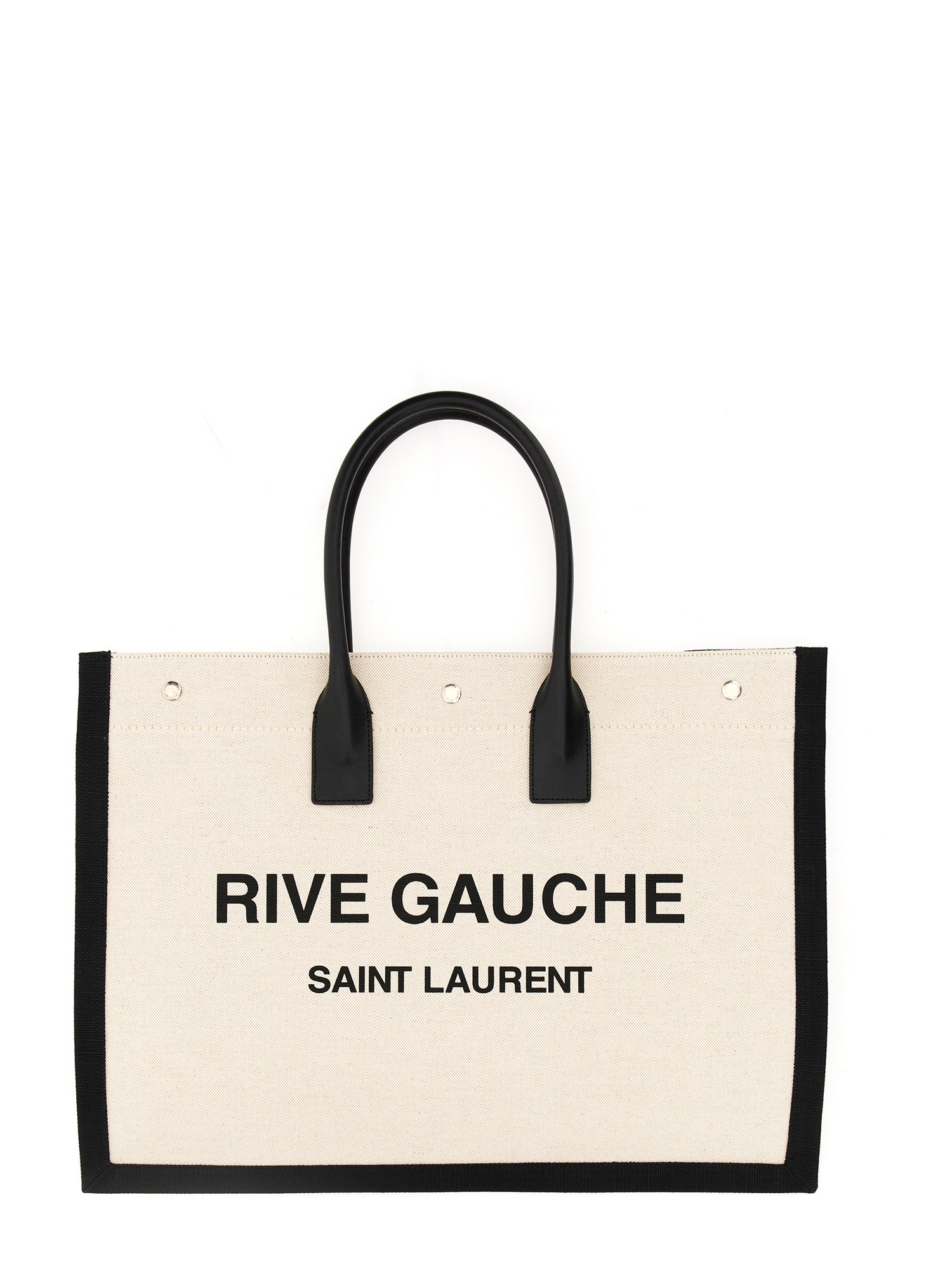 Saint Laurent saint laurent rive gauche tote bag large