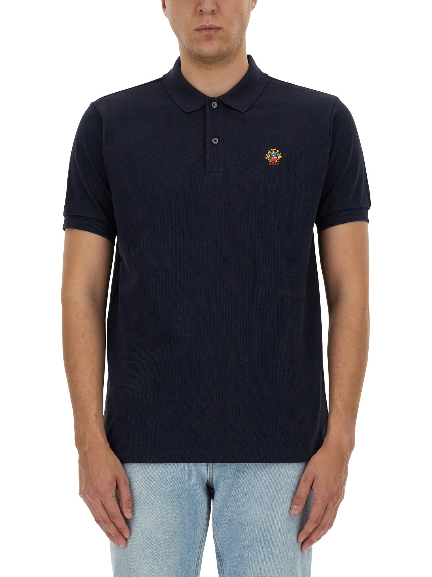 BALLY bally polo with logo