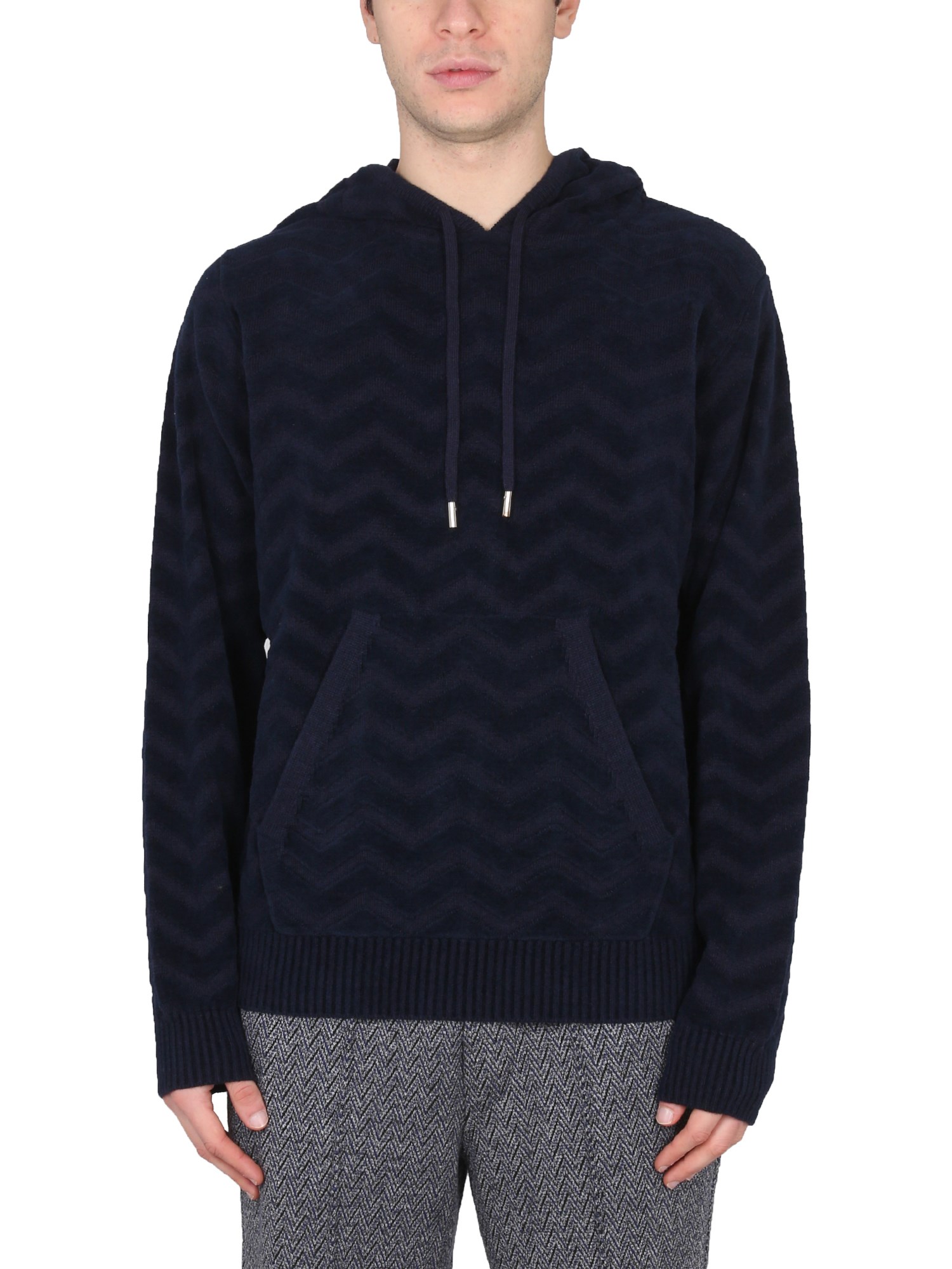 Missoni missoni chevron hoodie