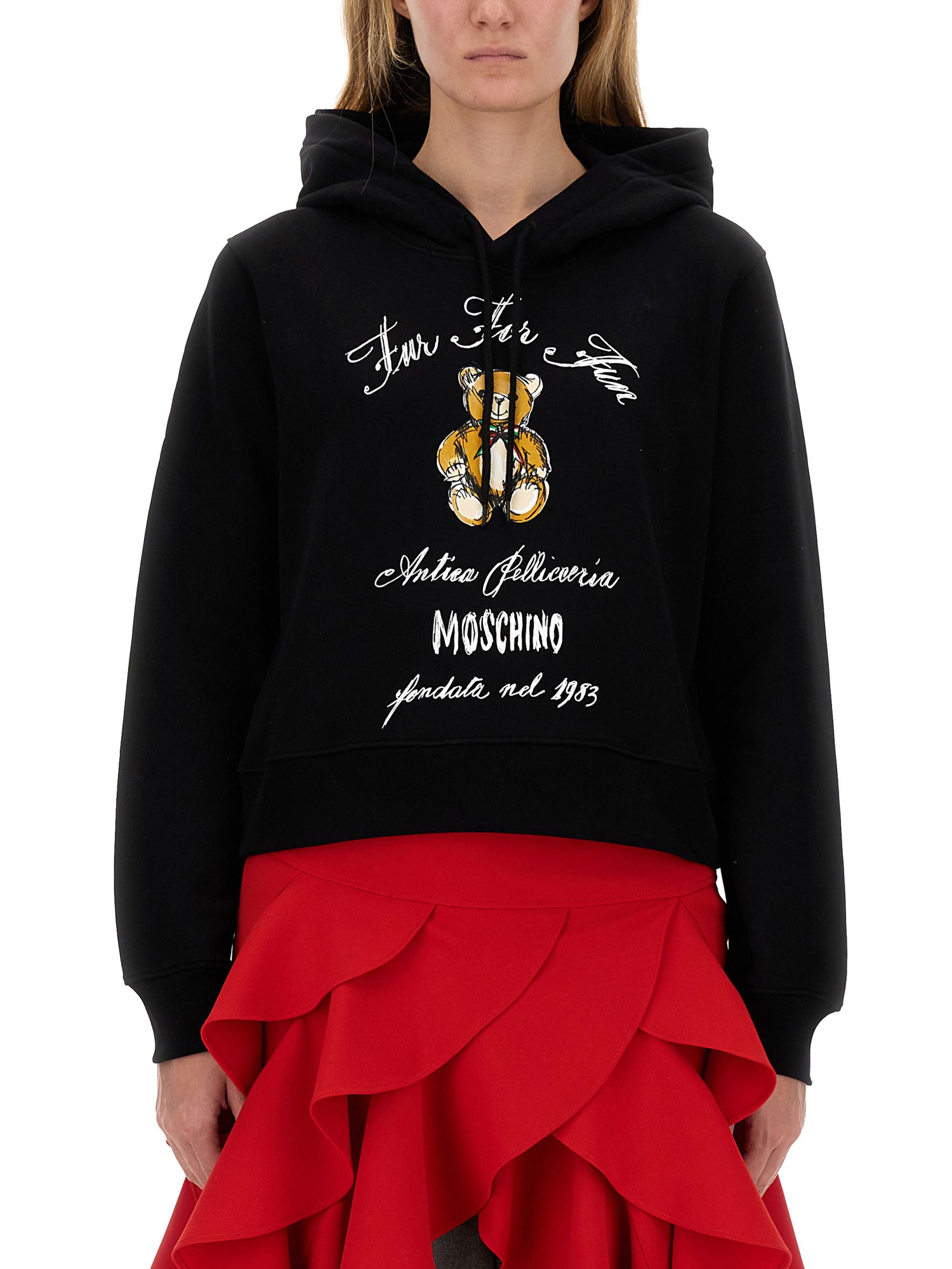 Moschino moschino sweatshirt with logo