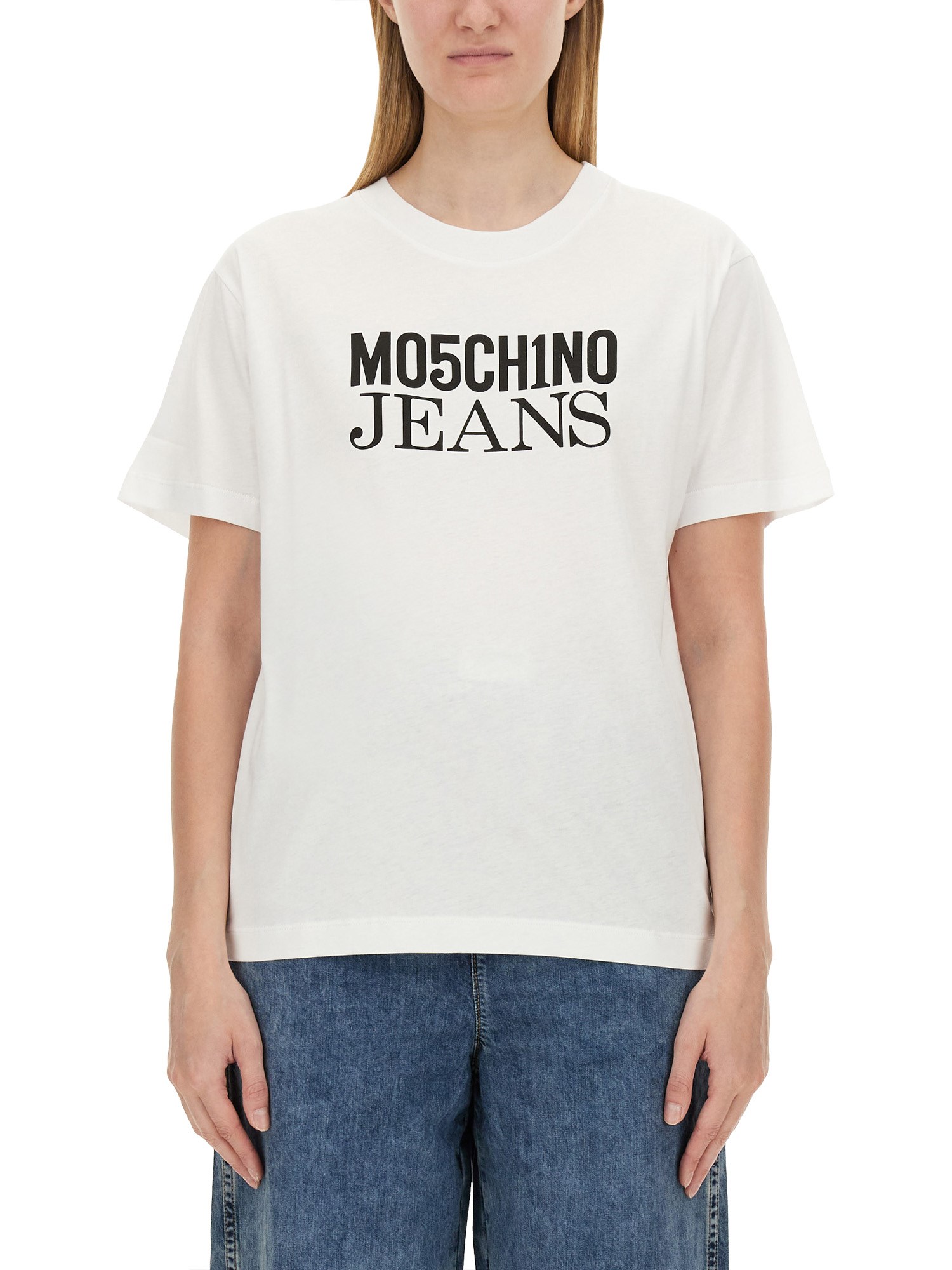 Moschino Jeans moschino jeans t-shirt with logo