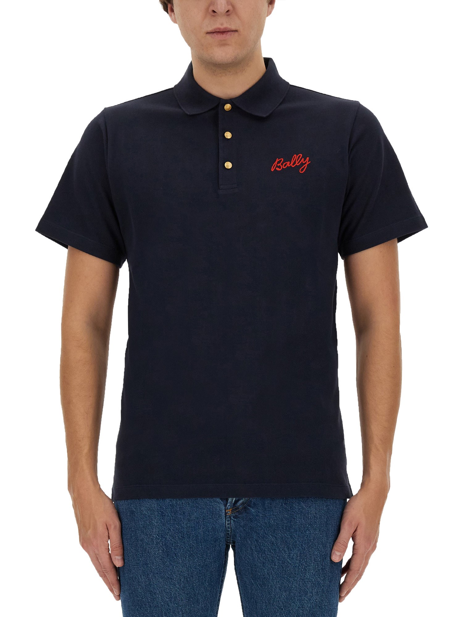 BALLY bally polo with logo