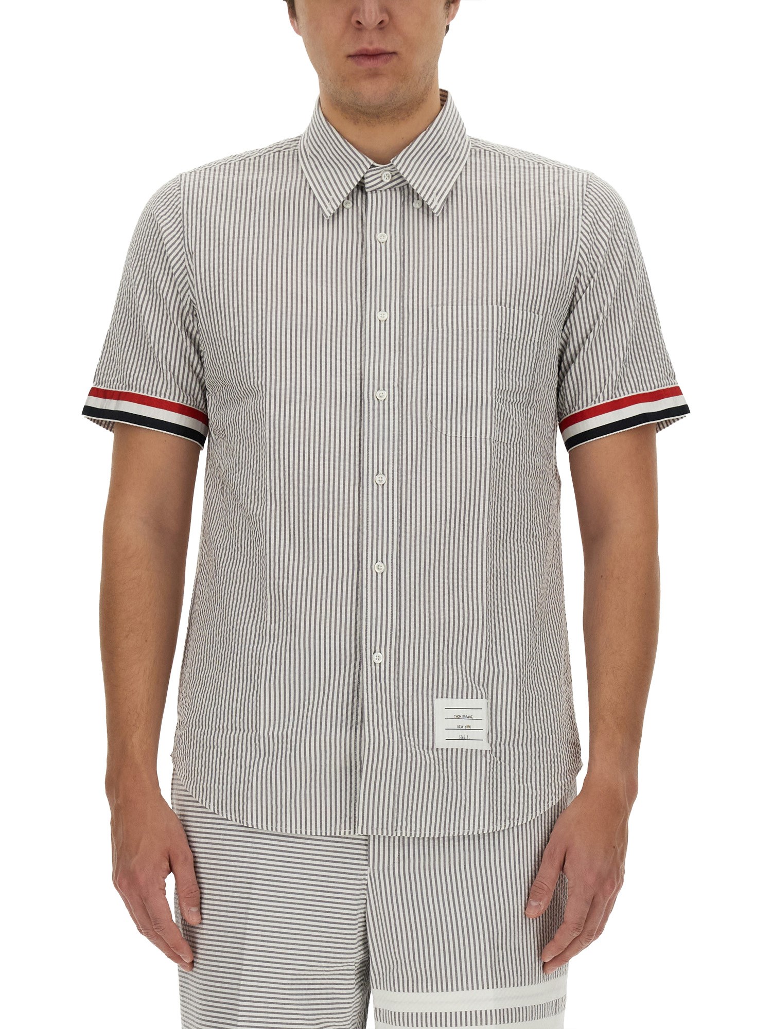 Thom Browne thom browne straight fit shirt