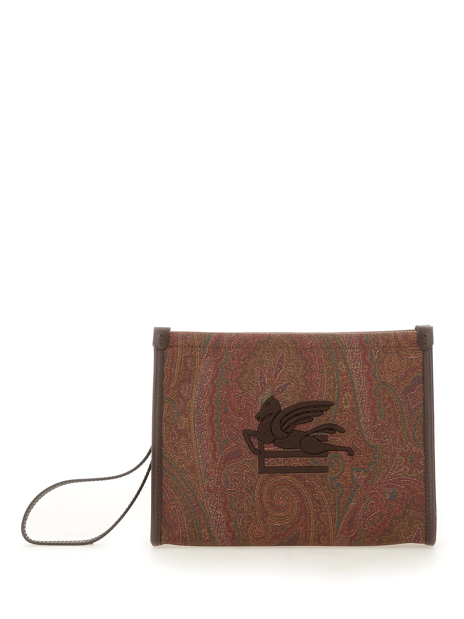 Etro etro paisley media pouch