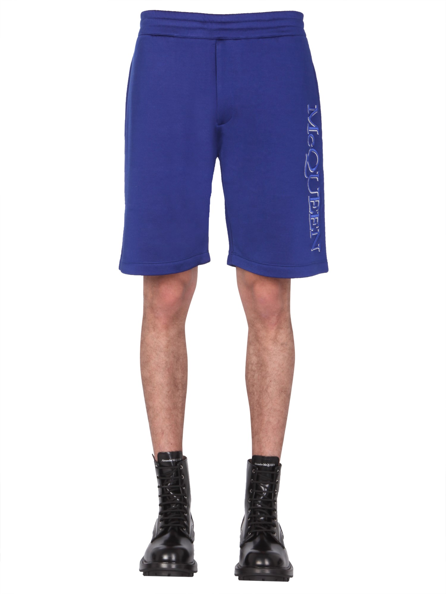 Alexander McQueen alexander mcqueen shorts with embroidered logo