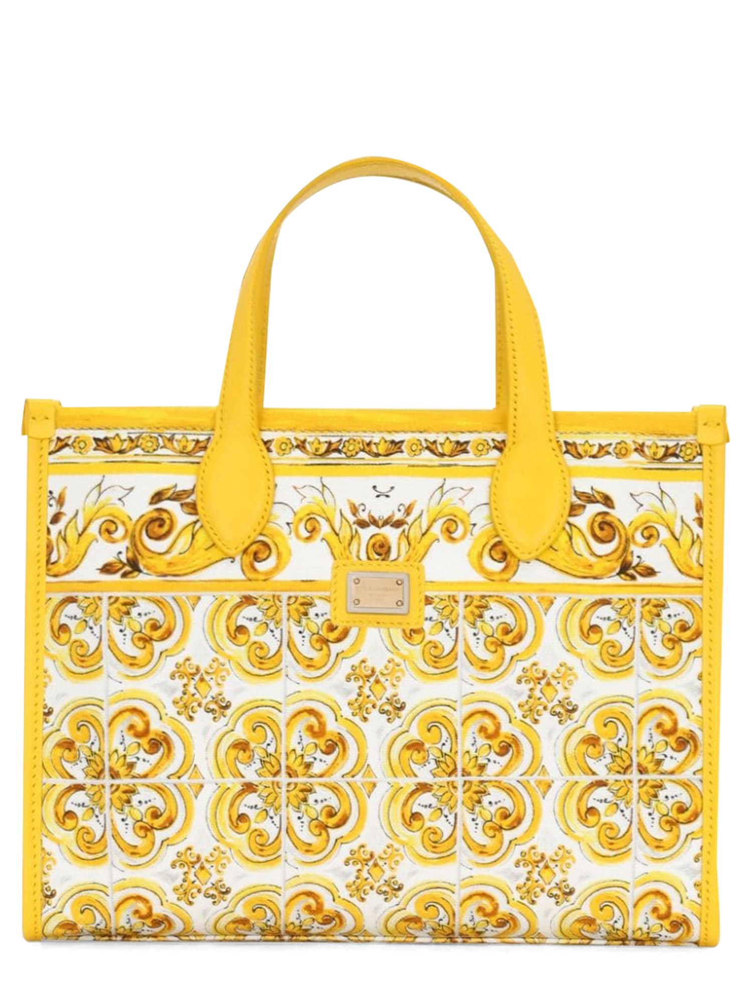 Dolce & Gabbana dolce & gabbana printed canvas hand bag