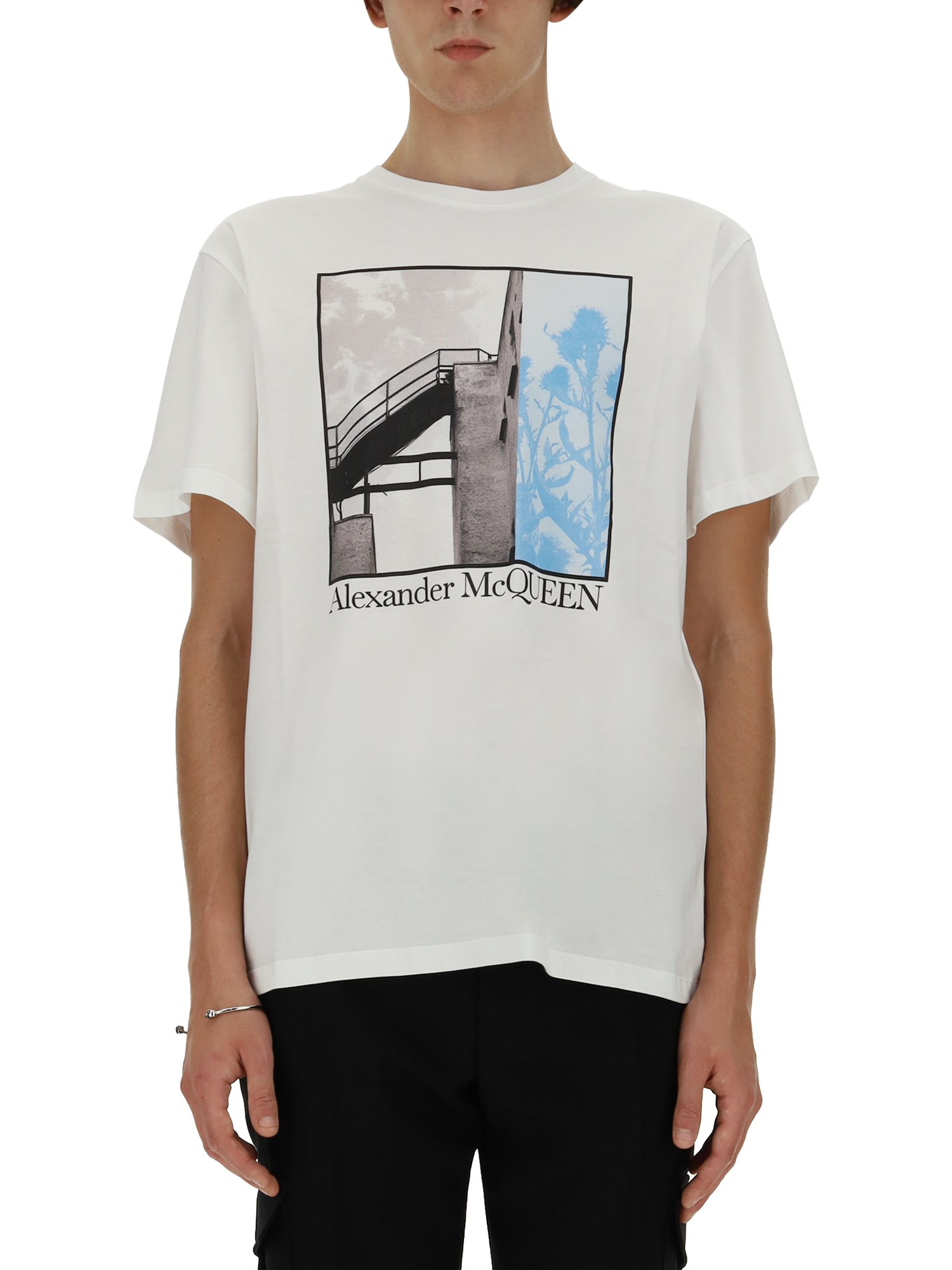 Alexander McQueen alexander mcqueen t-shirt with print