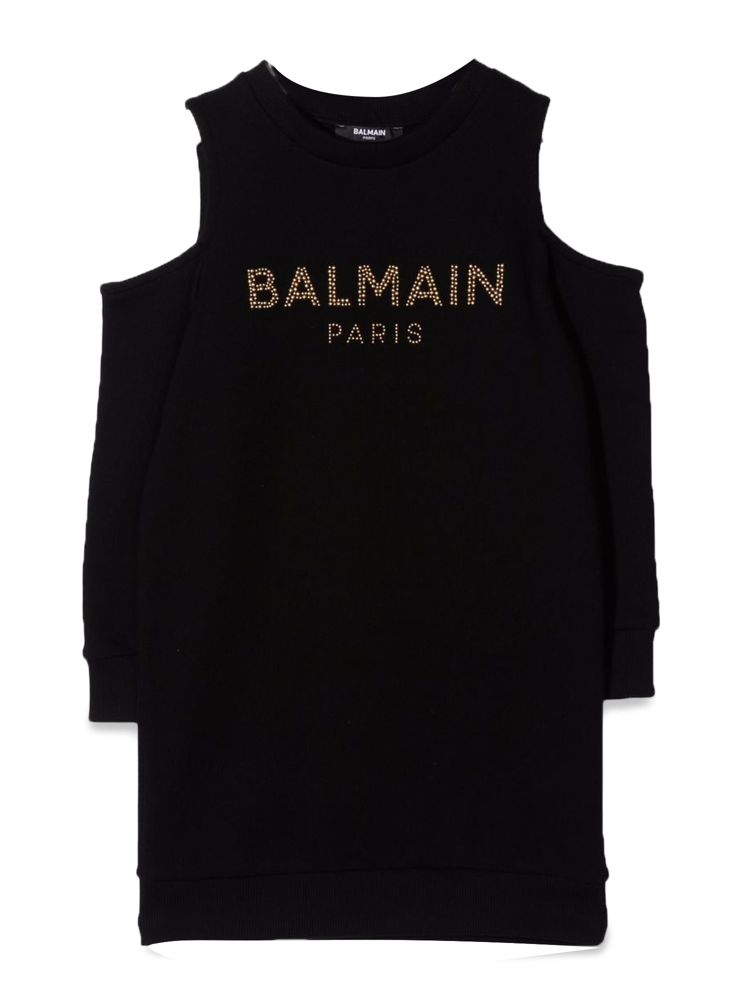 Balmain balmain logo dress