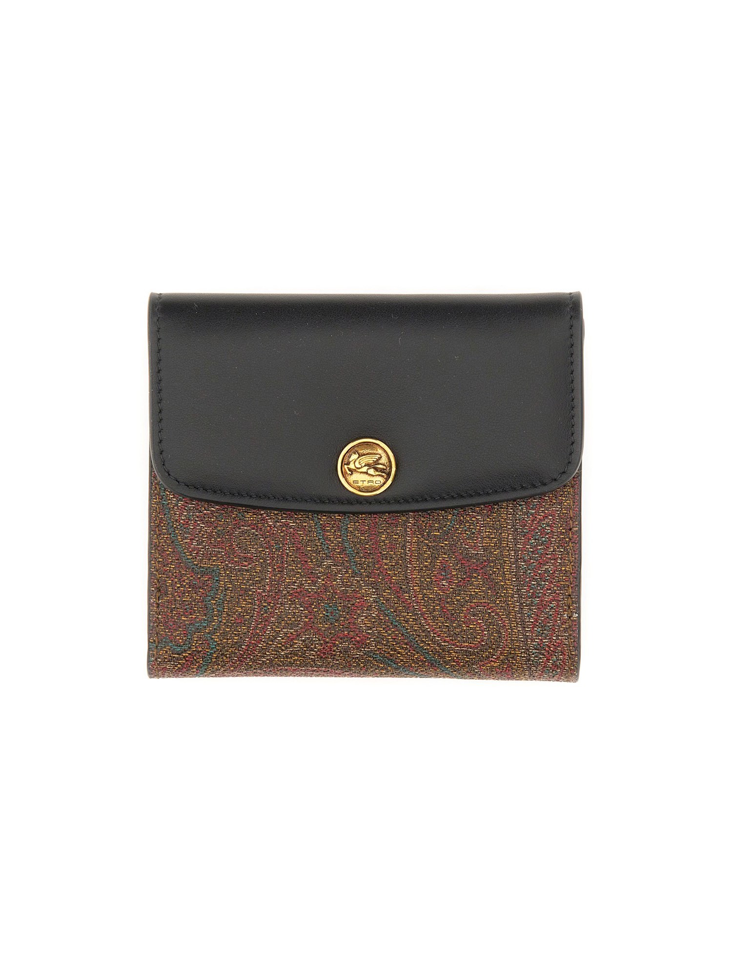 Etro etro paisley print wallet