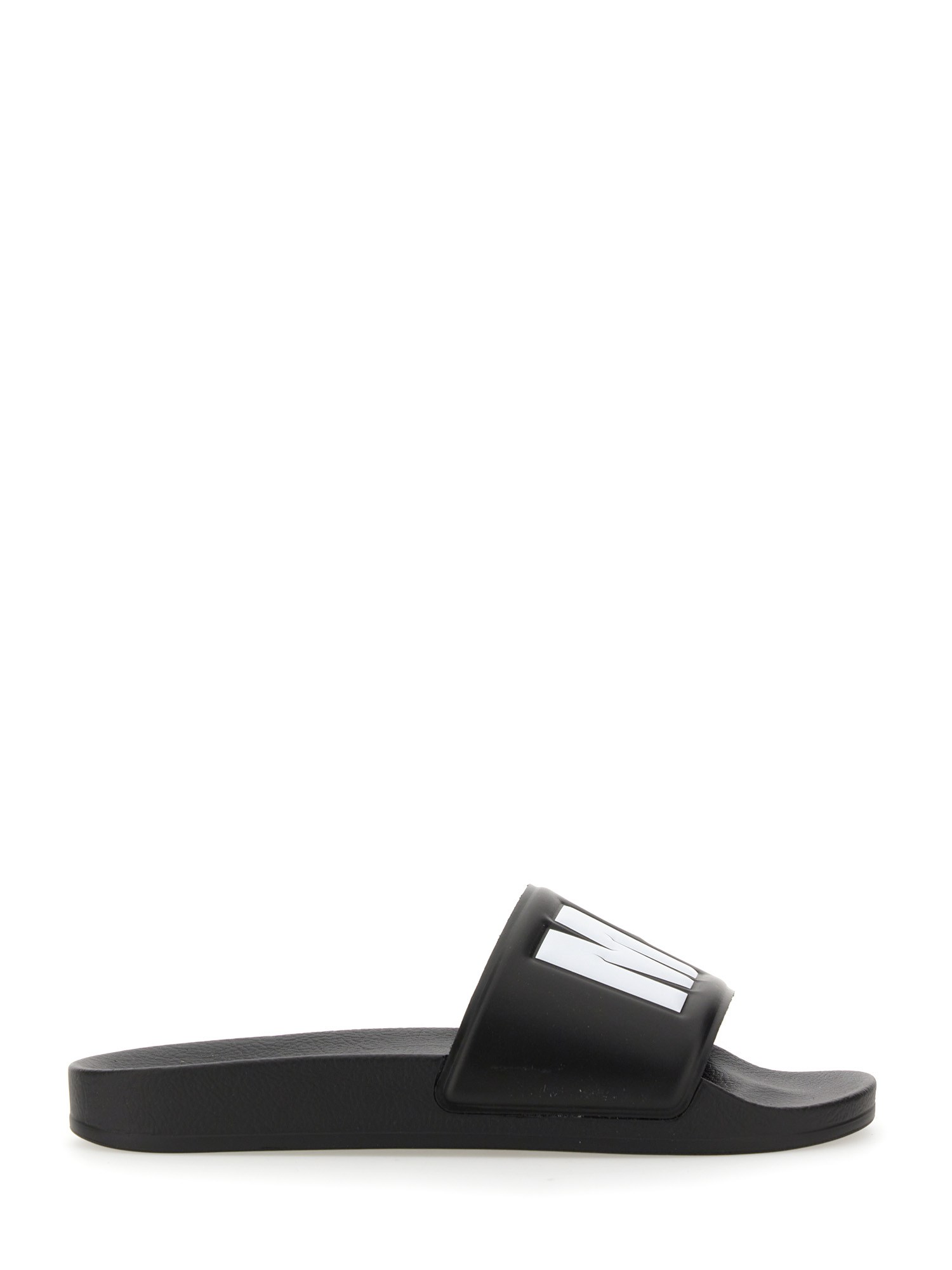 Msgm msgm slipper slide with logo