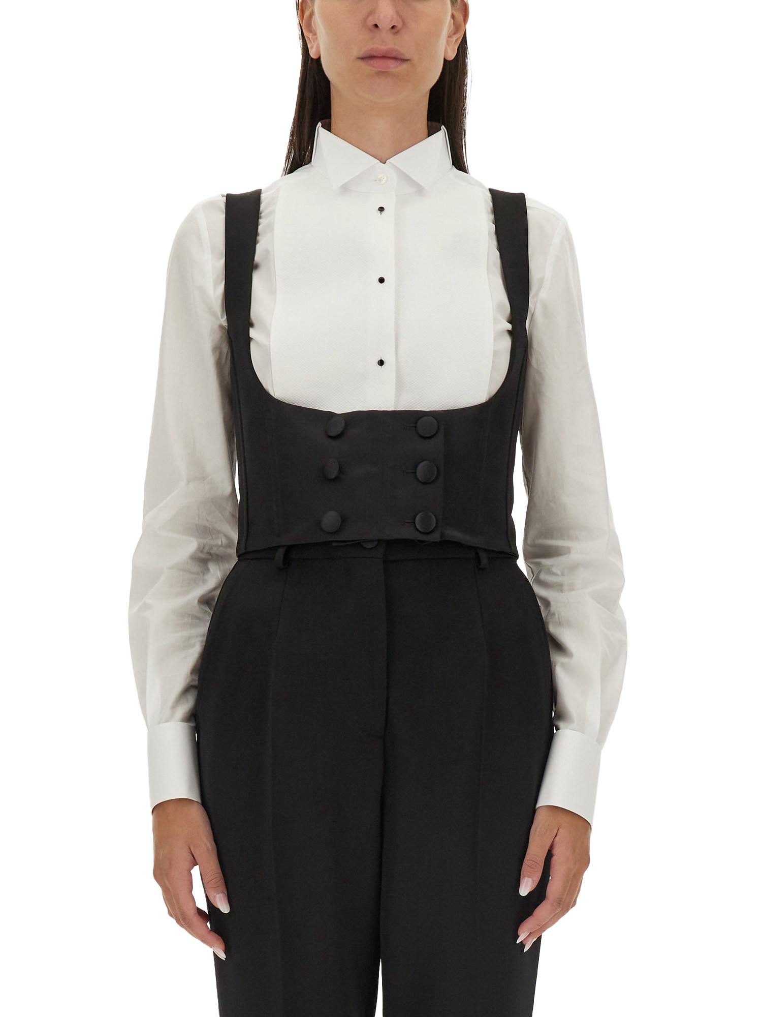 Dolce & Gabbana dolce & gabbana double-breasted tuxedo vest