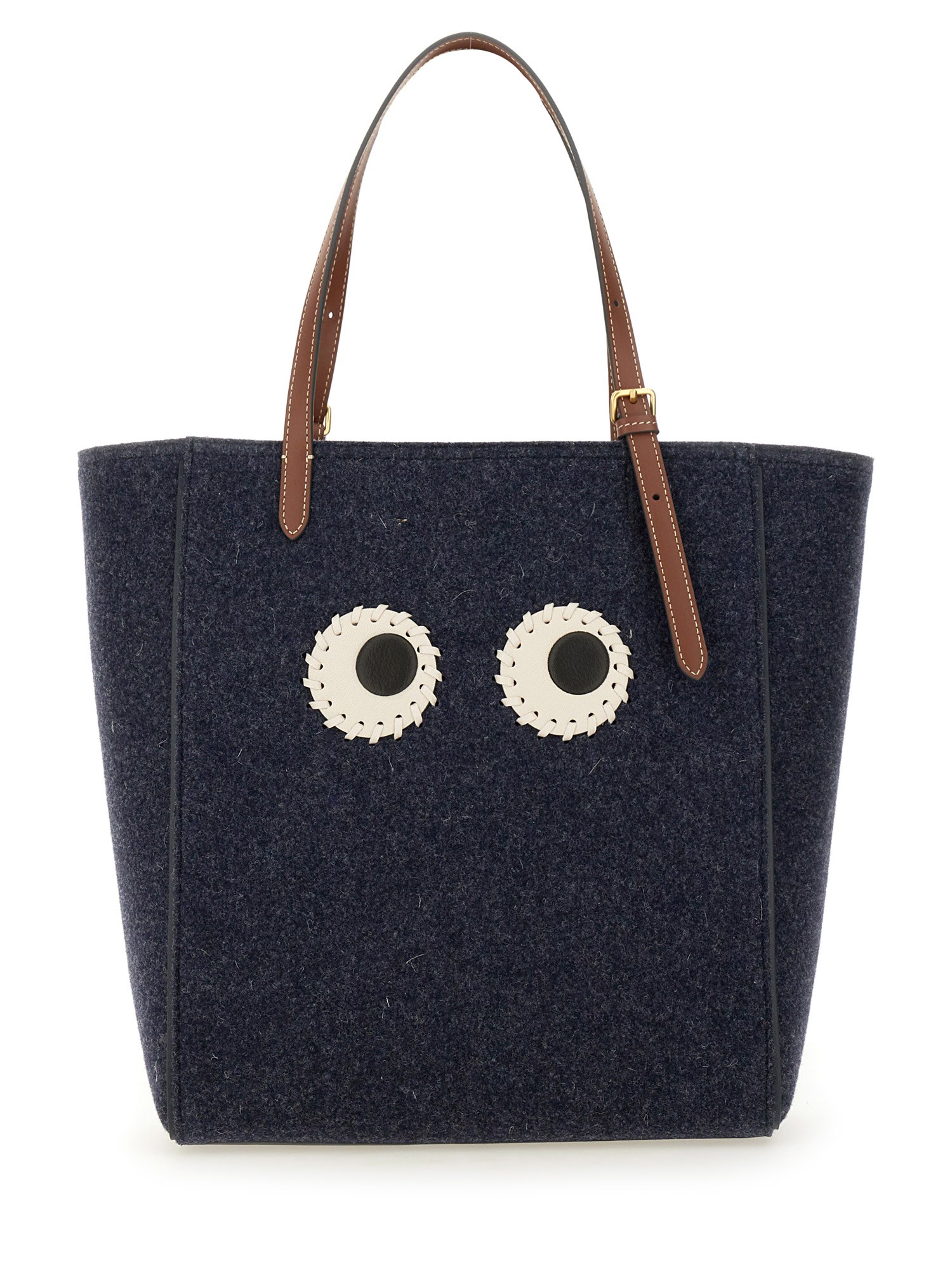 Anya Hindmarch anya hindmarch small "eyes" tote bag