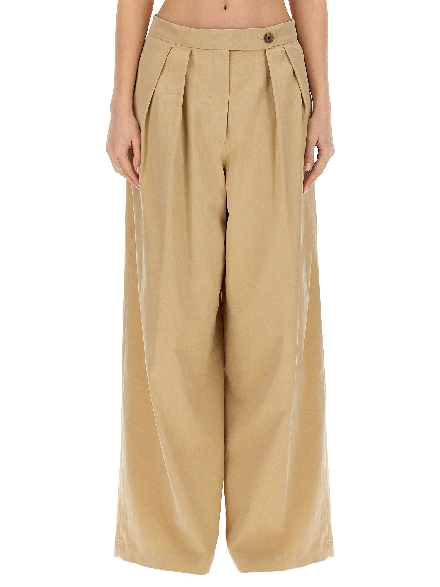 Dries Van Noten dries van noten wide leg pants