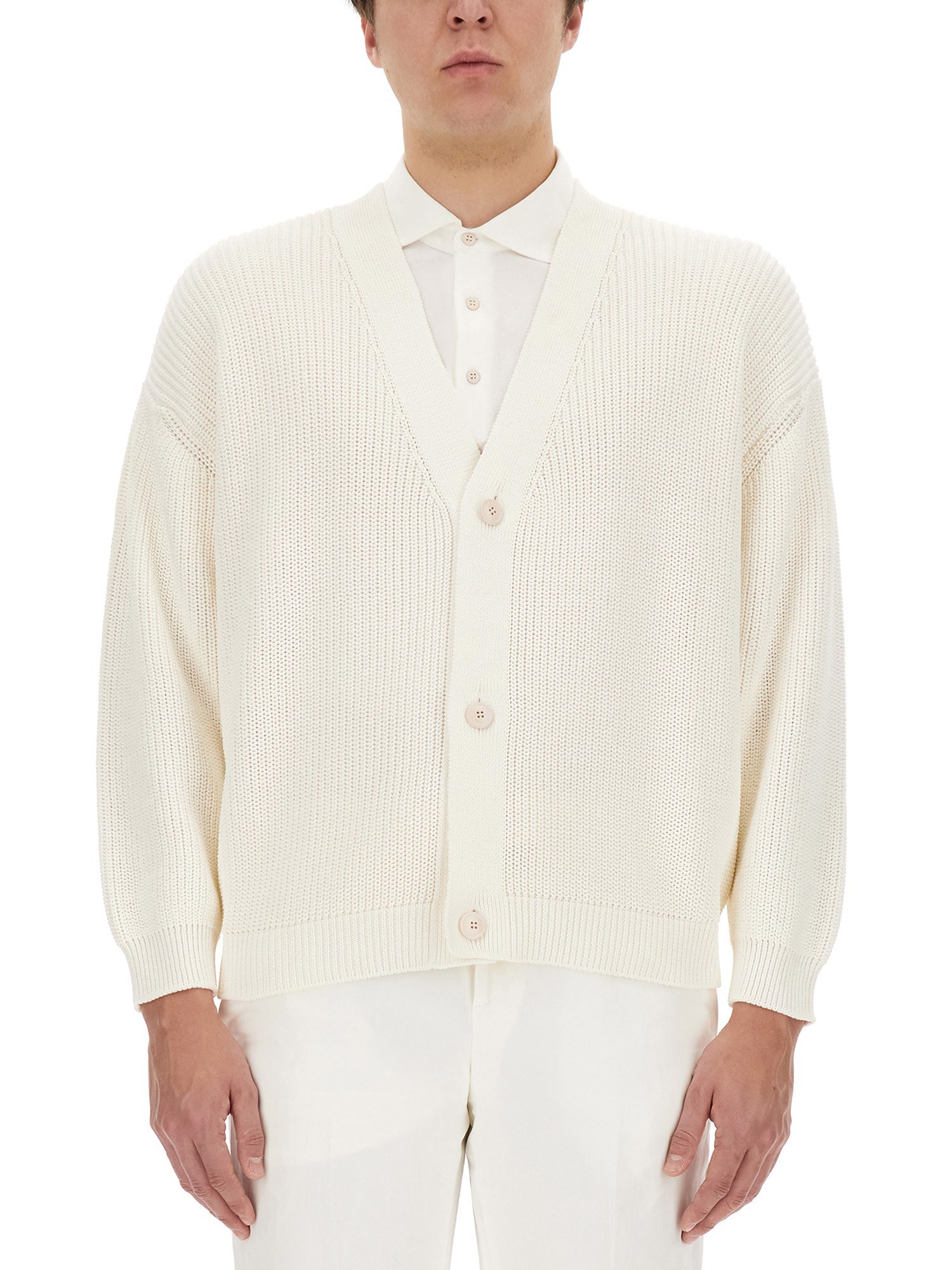 Lardini lardini cotton cardigan