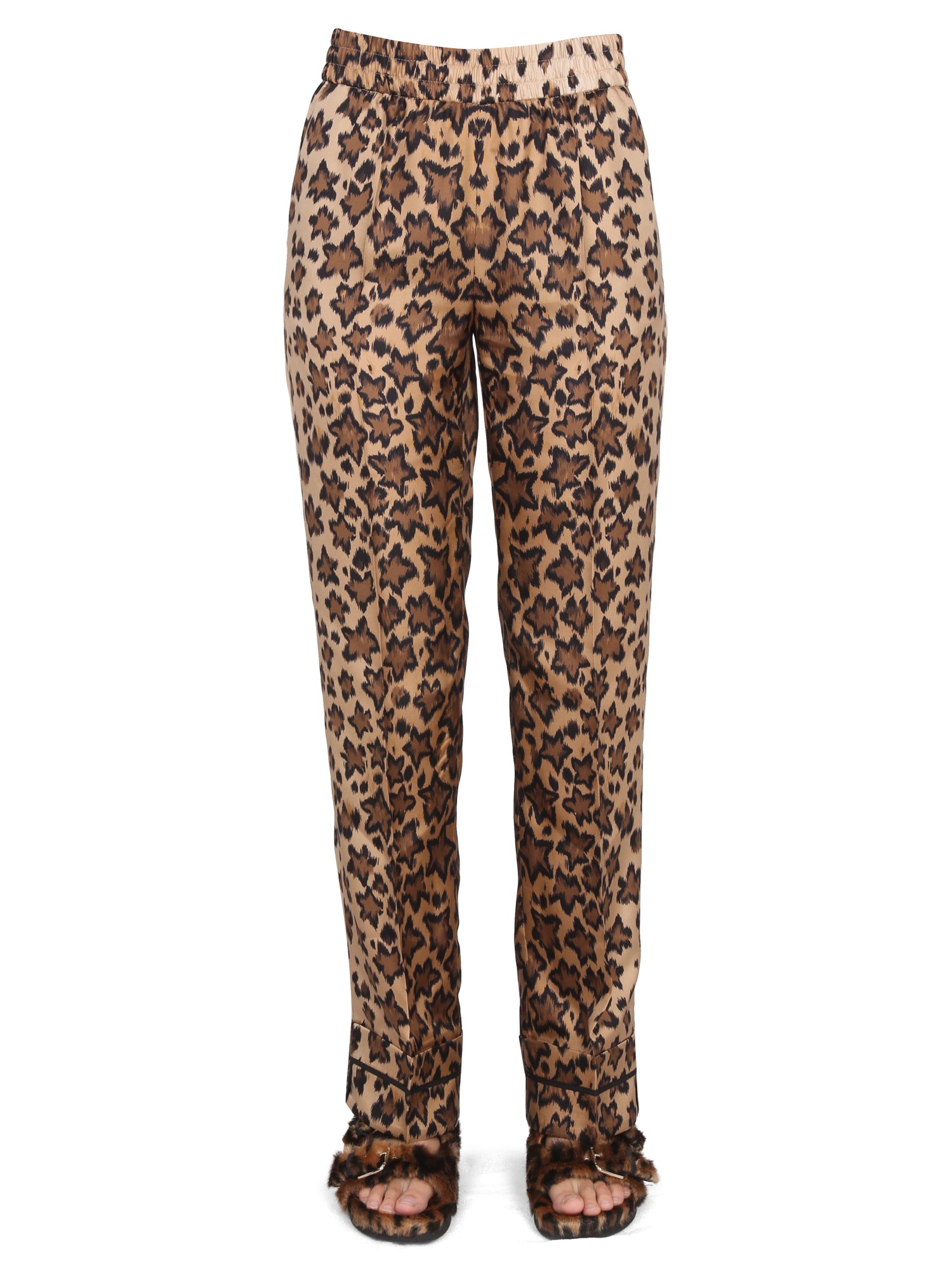 Red Valentino red valentino leo star print pants