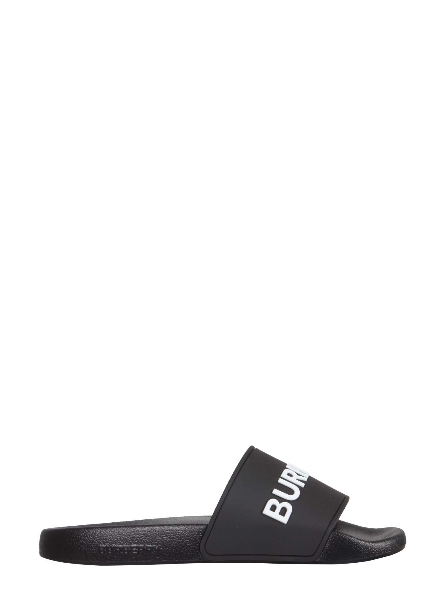 Burberry burberry slide sandals with logo