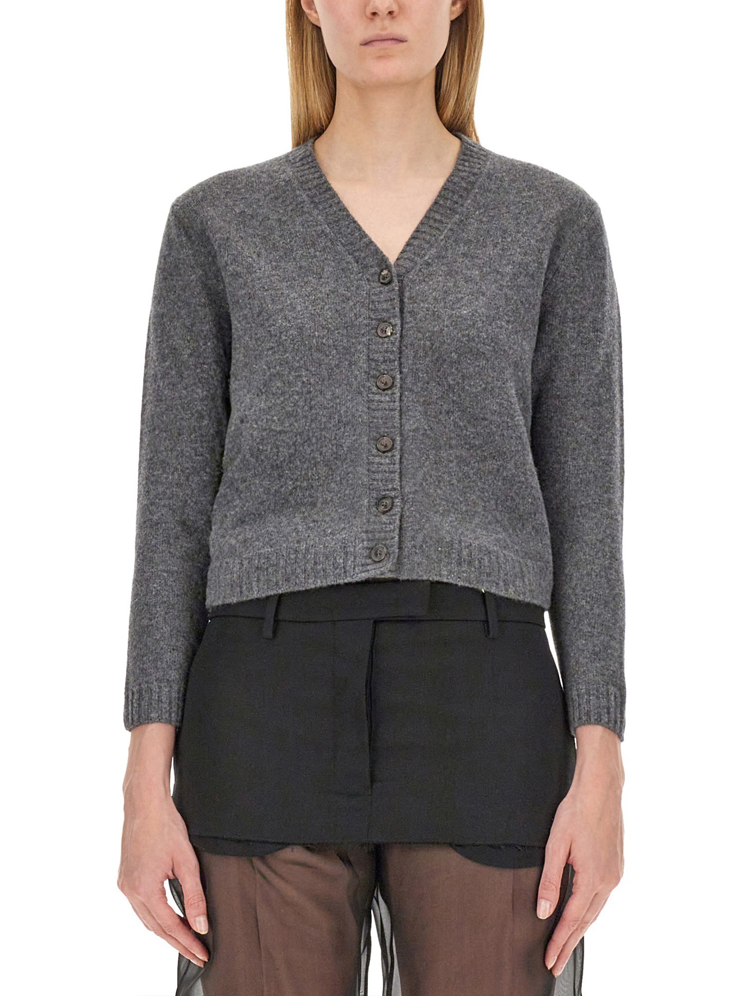 Maison Margiela maison margiela wool cardigan