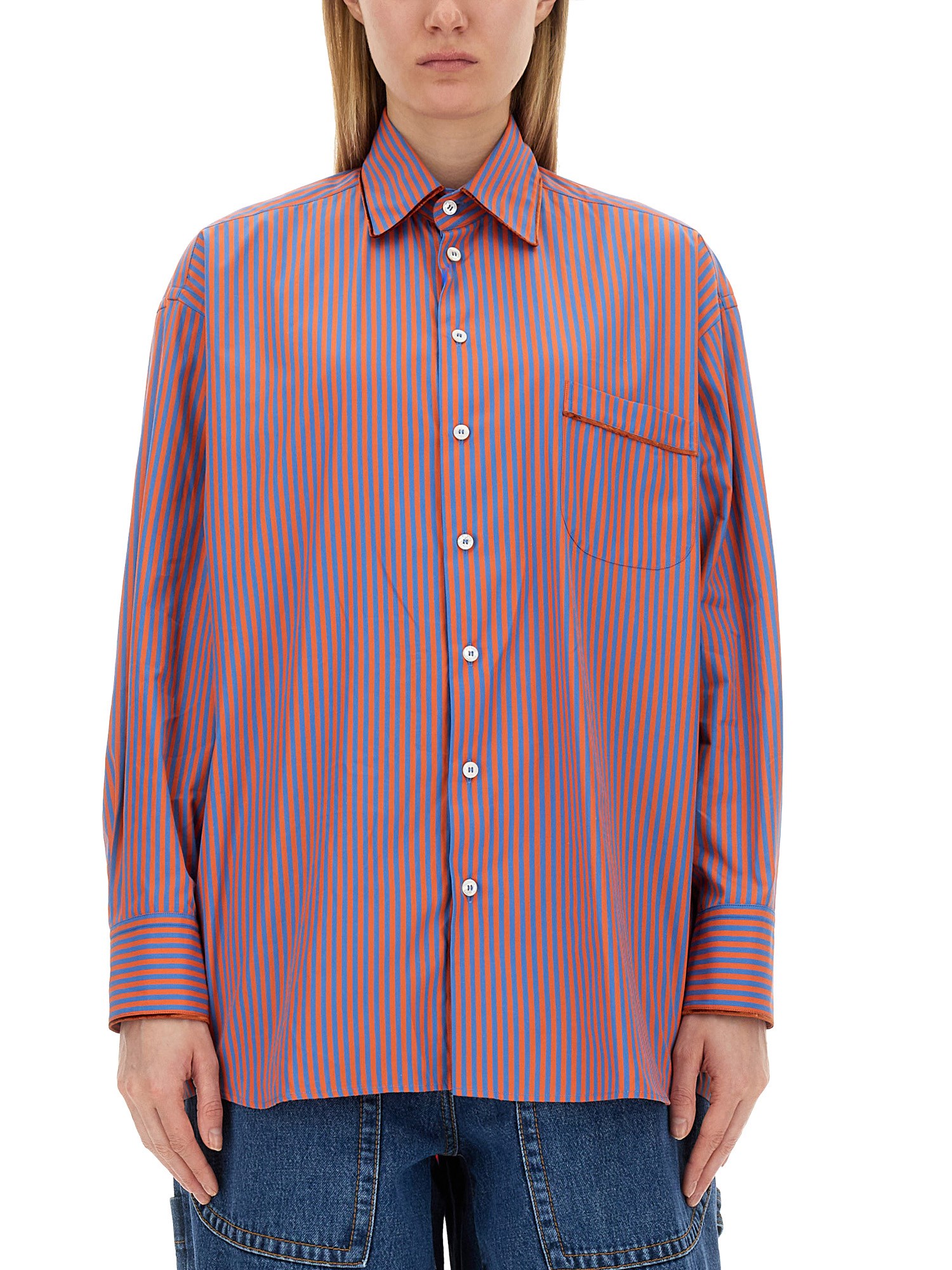 Etro etro striped shirt