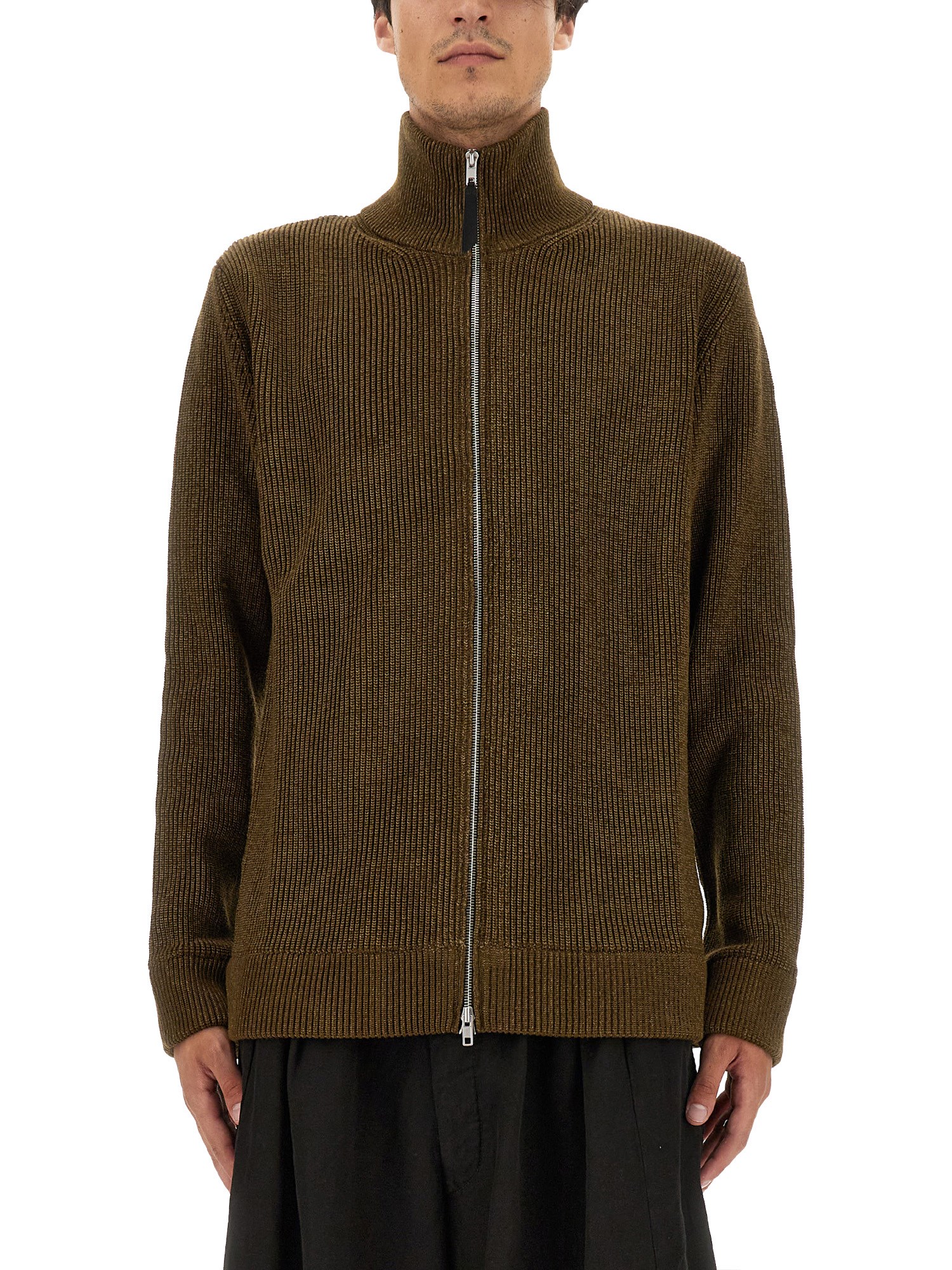 Maison Margiela maison margiela zippered cardigan