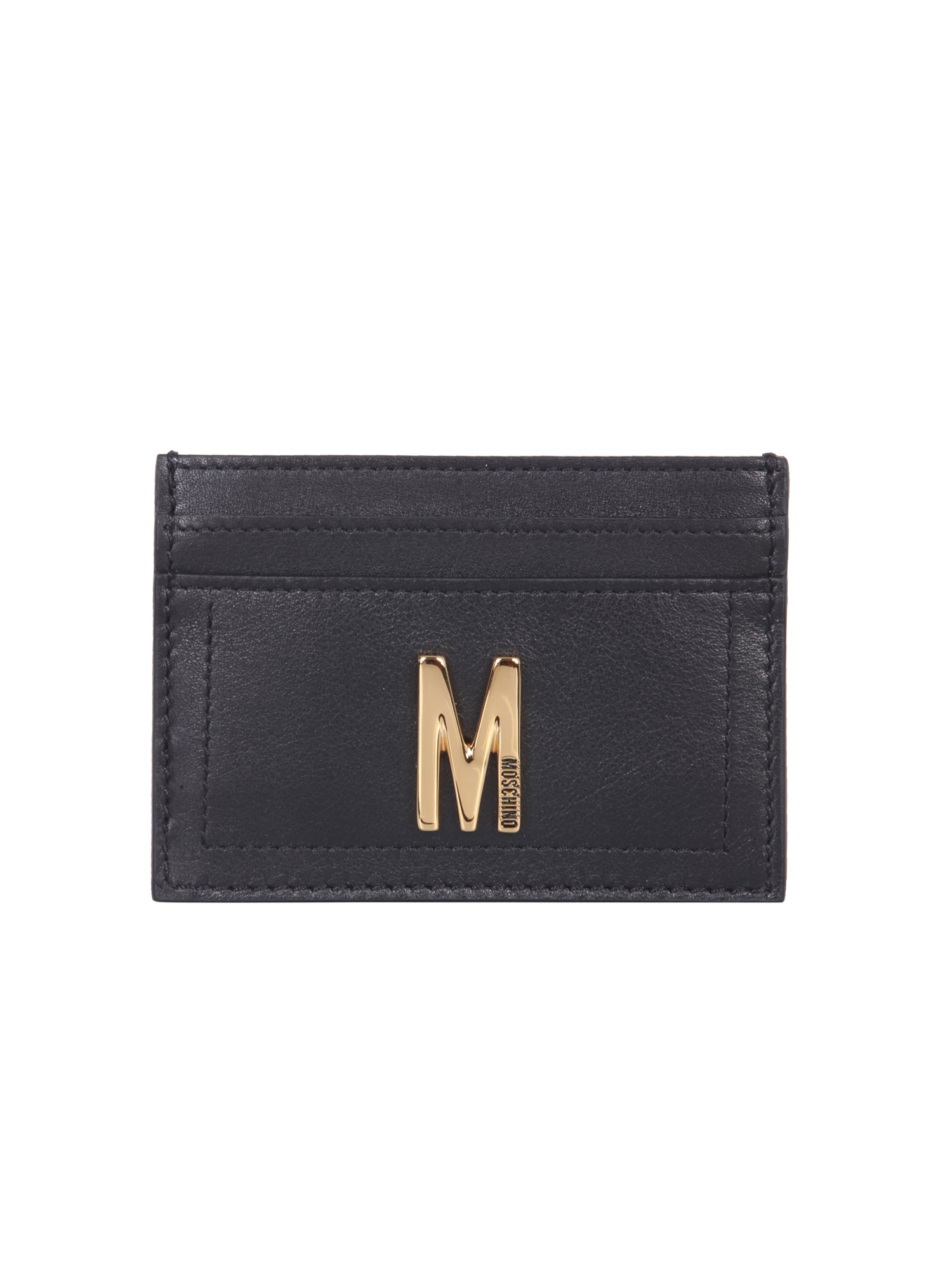 Moschino moschino leather card holder