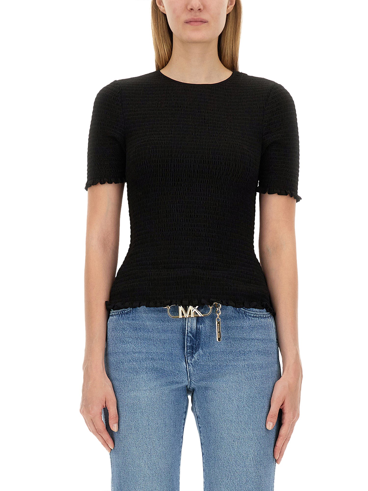  michael by michael kors georgette knit