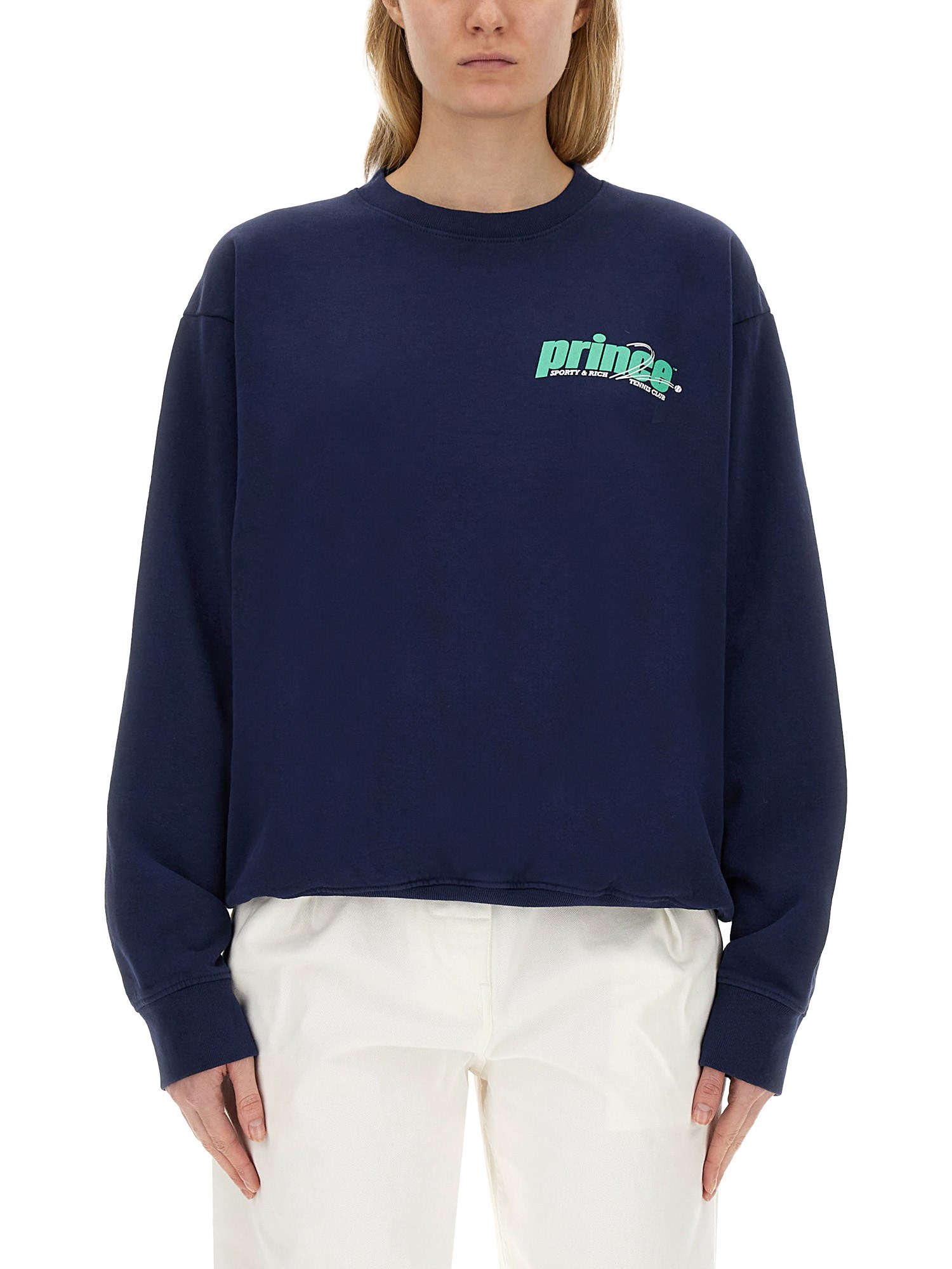 Sporty & Rich sporty & rich sweatshirt with logo