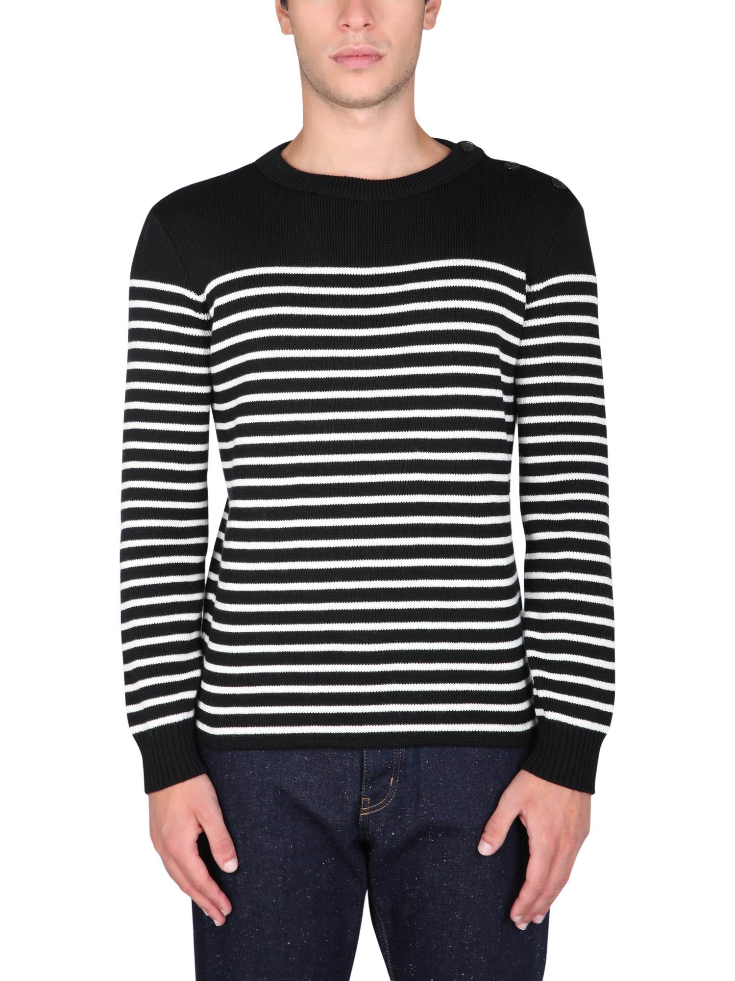 Saint Laurent saint laurent crew neck sweater