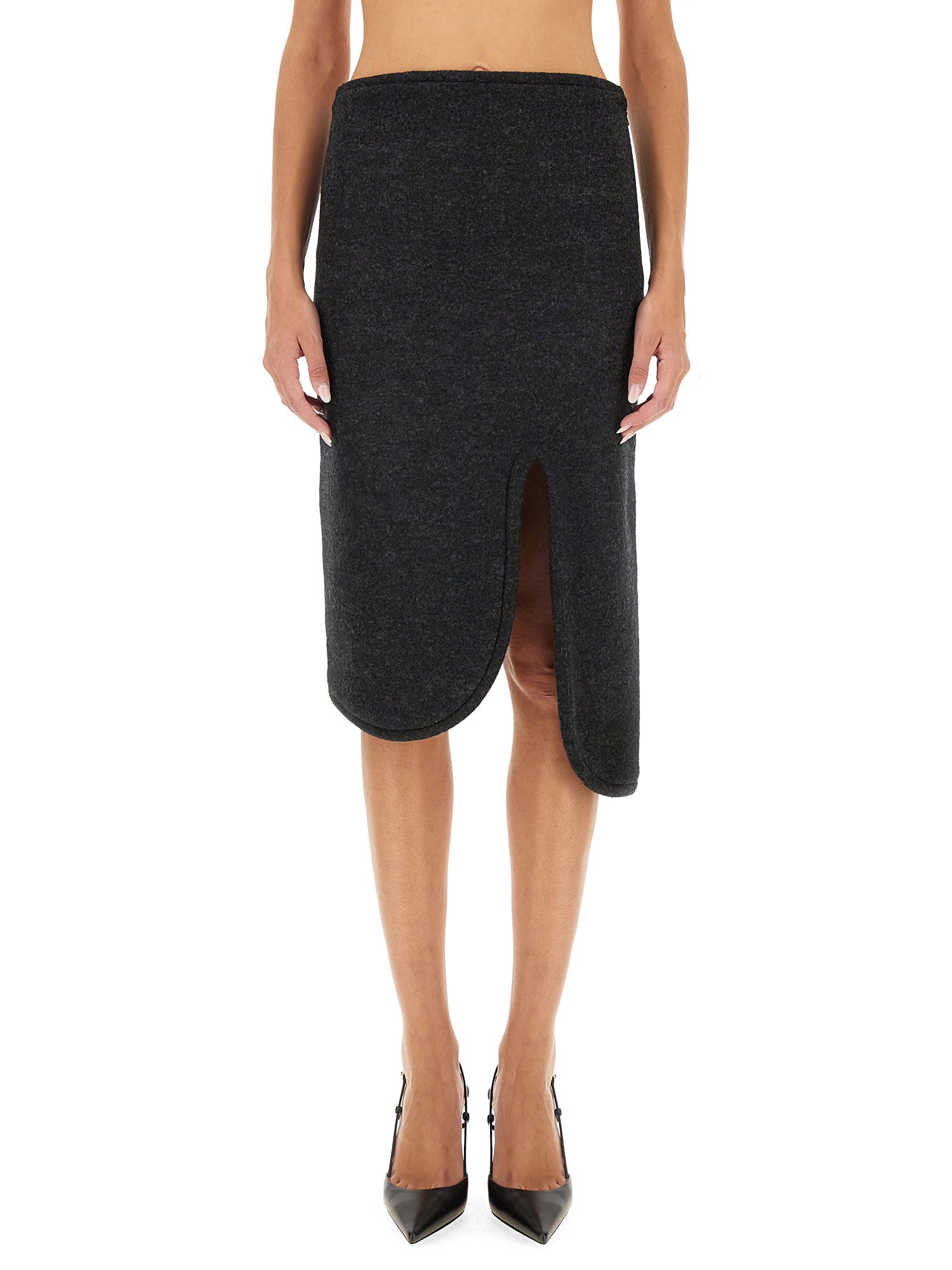 Victoria Beckham victoria beckham padded skirt with tube detail