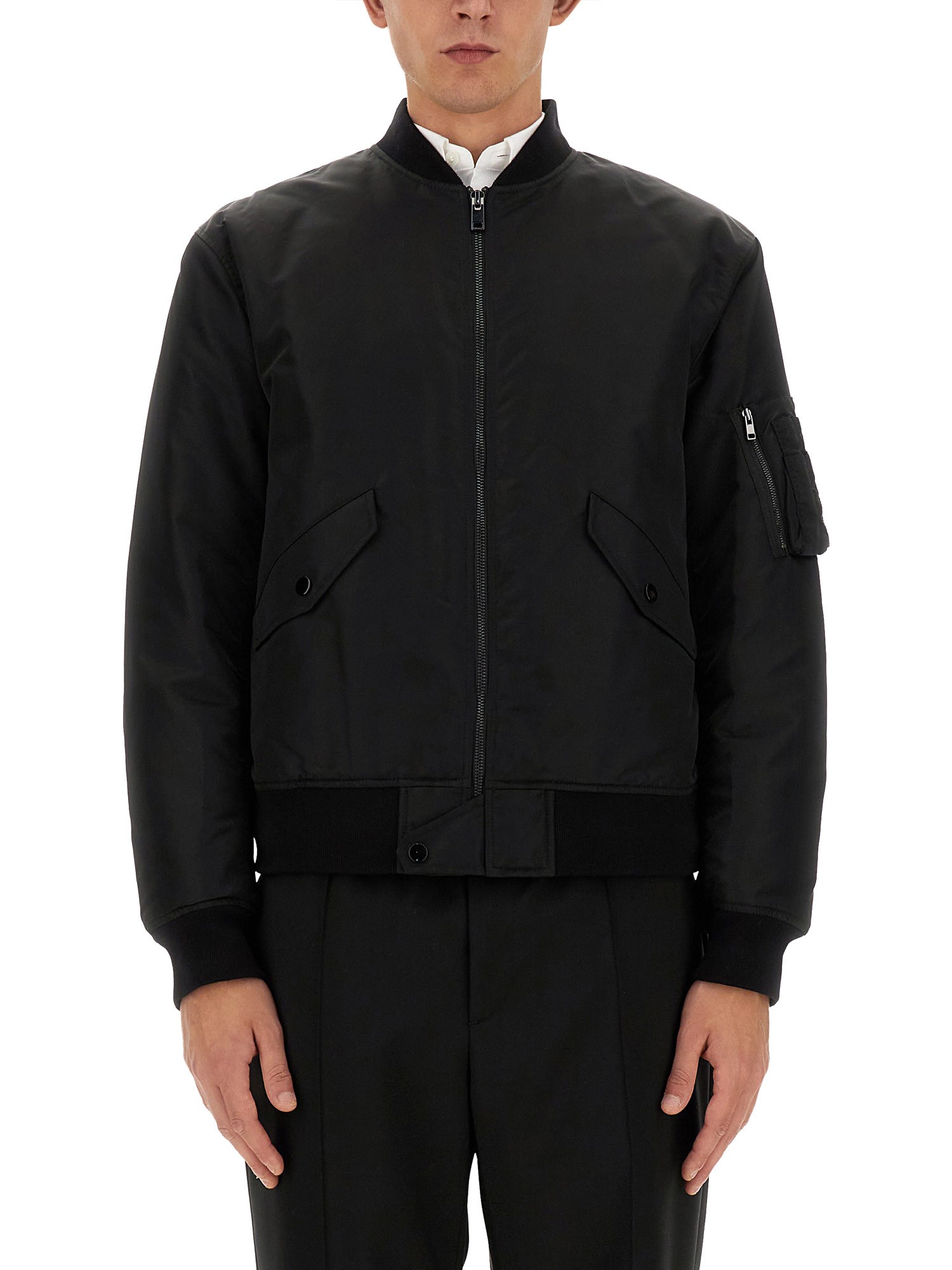 Theory theory nylon bomber jacket