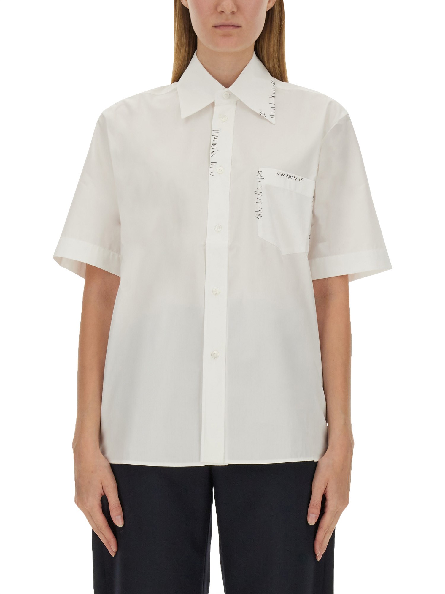 Marni marni shirt with logo