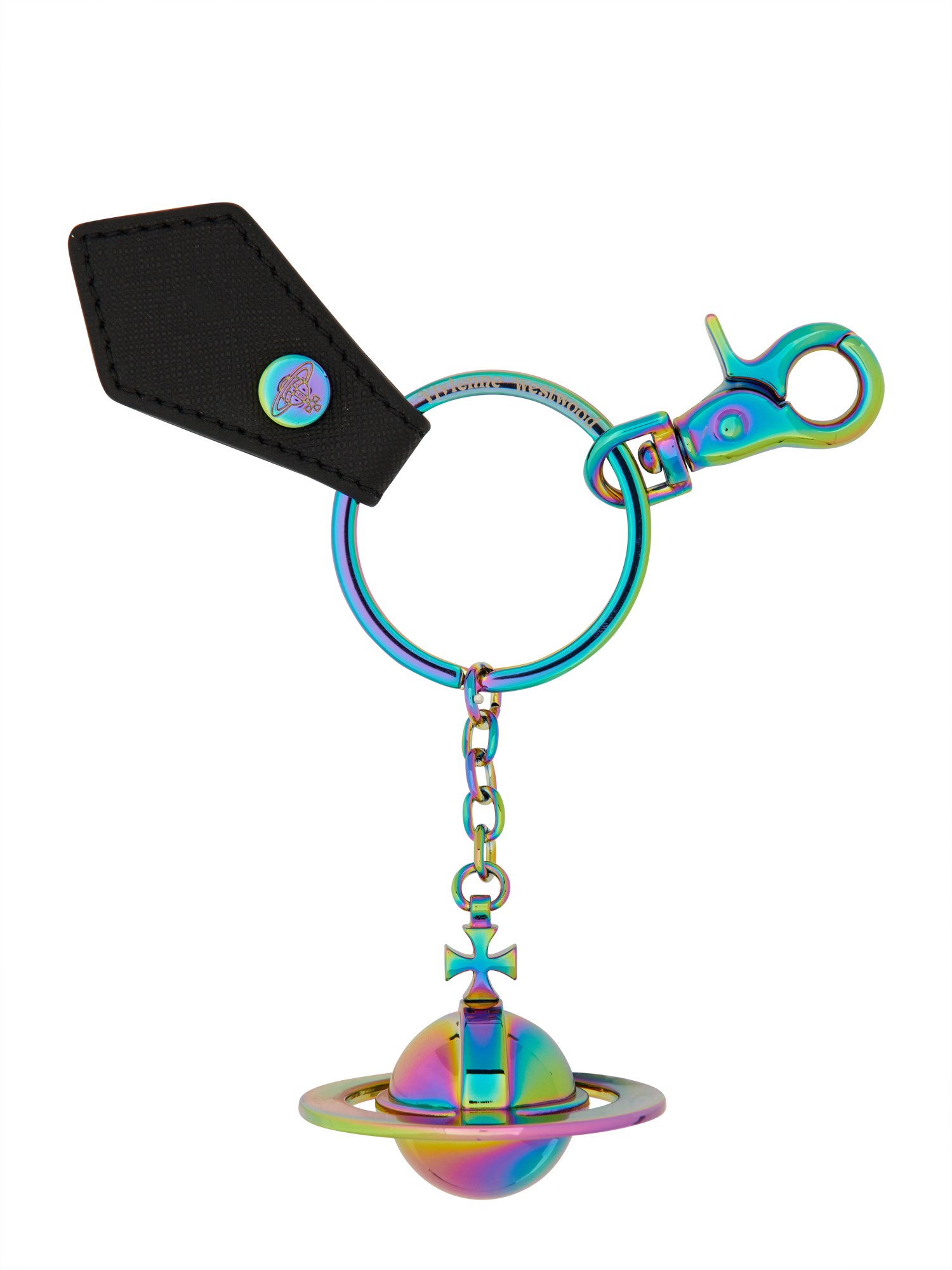 Vivienne Westwood vivienne westwood keychain with 3d iridescent orb