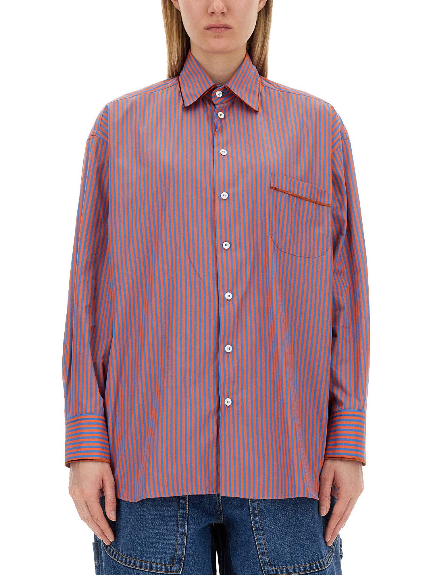 Etro etro striped shirt