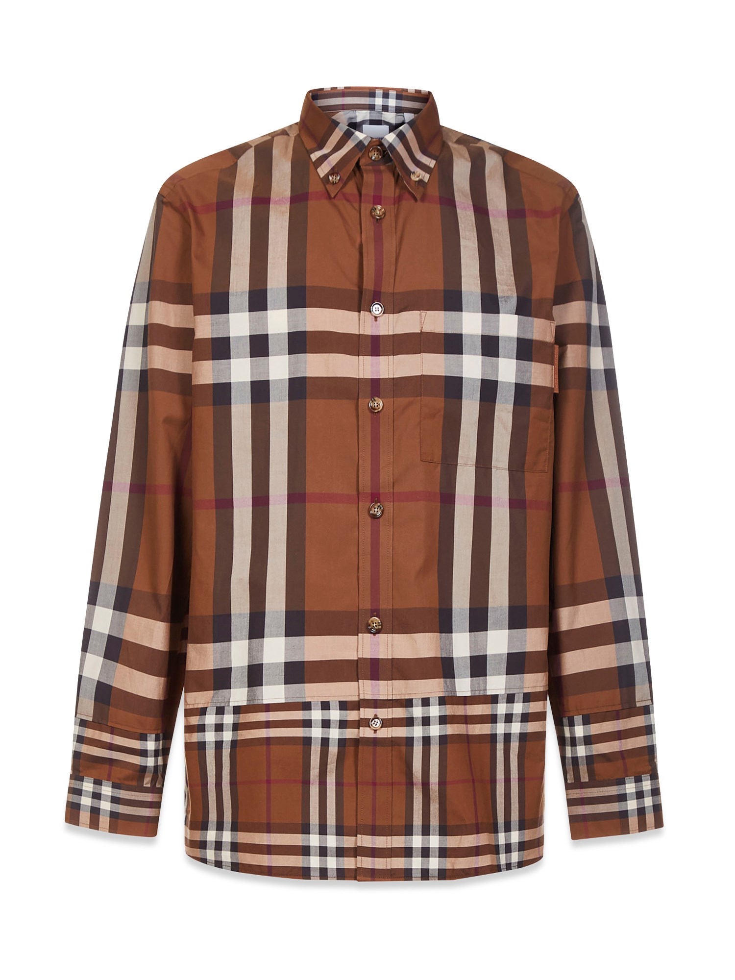 Burberry burberry shirt with check pattern