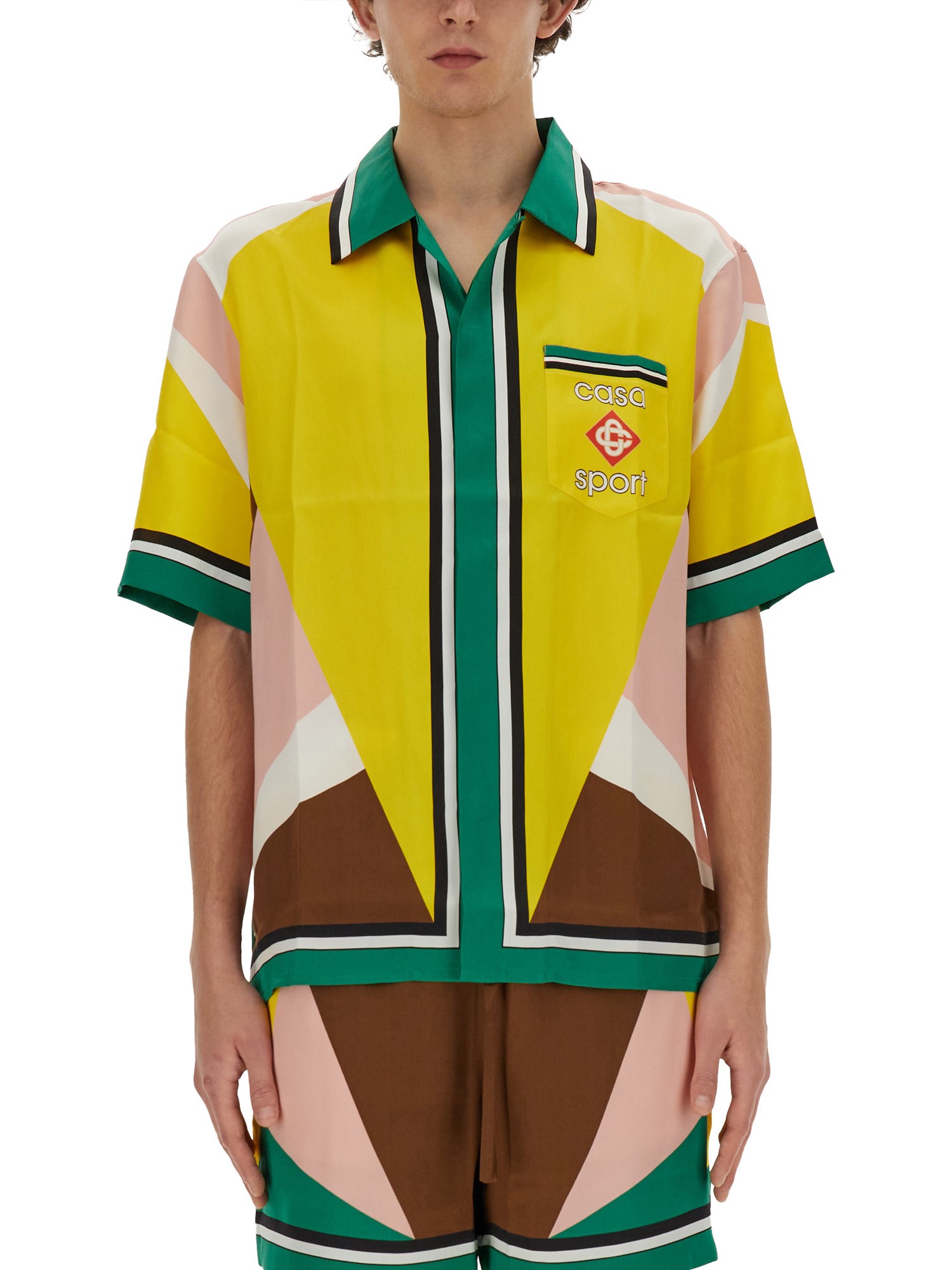 Casablanca casablanca silk shirt