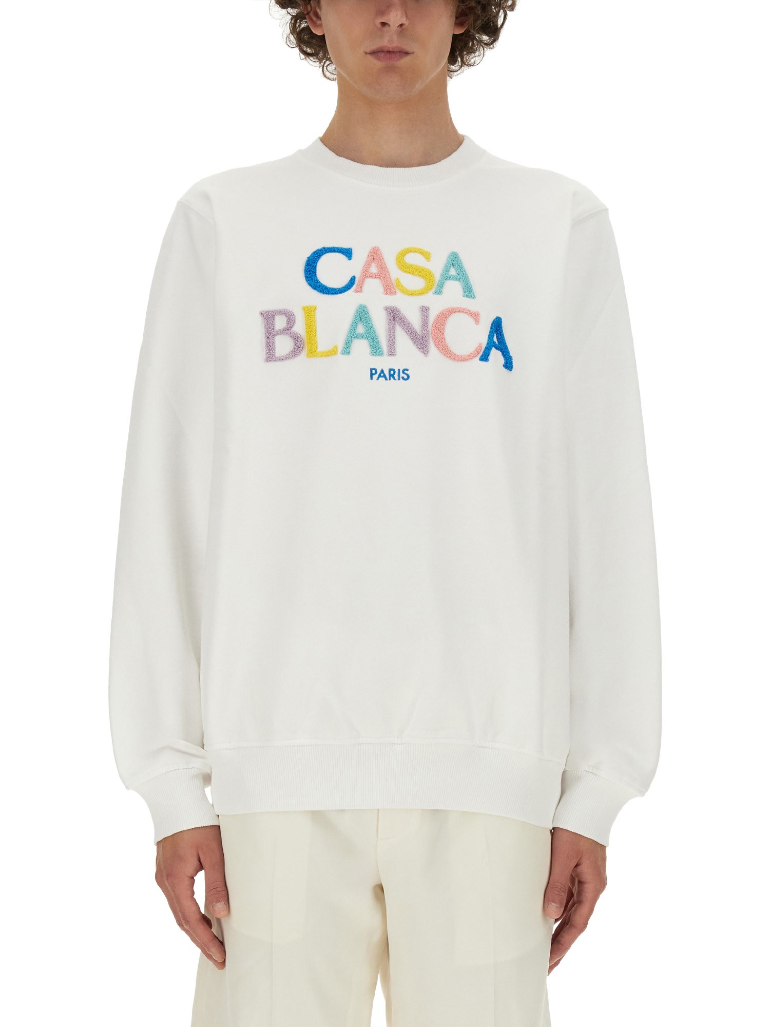 Casablanca casablanca sweatshirt with logo