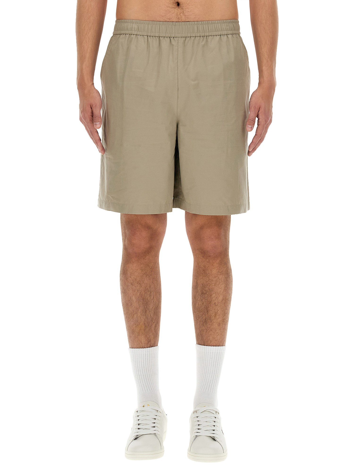 Fred Perry fred perry cotton bermuda shorts
