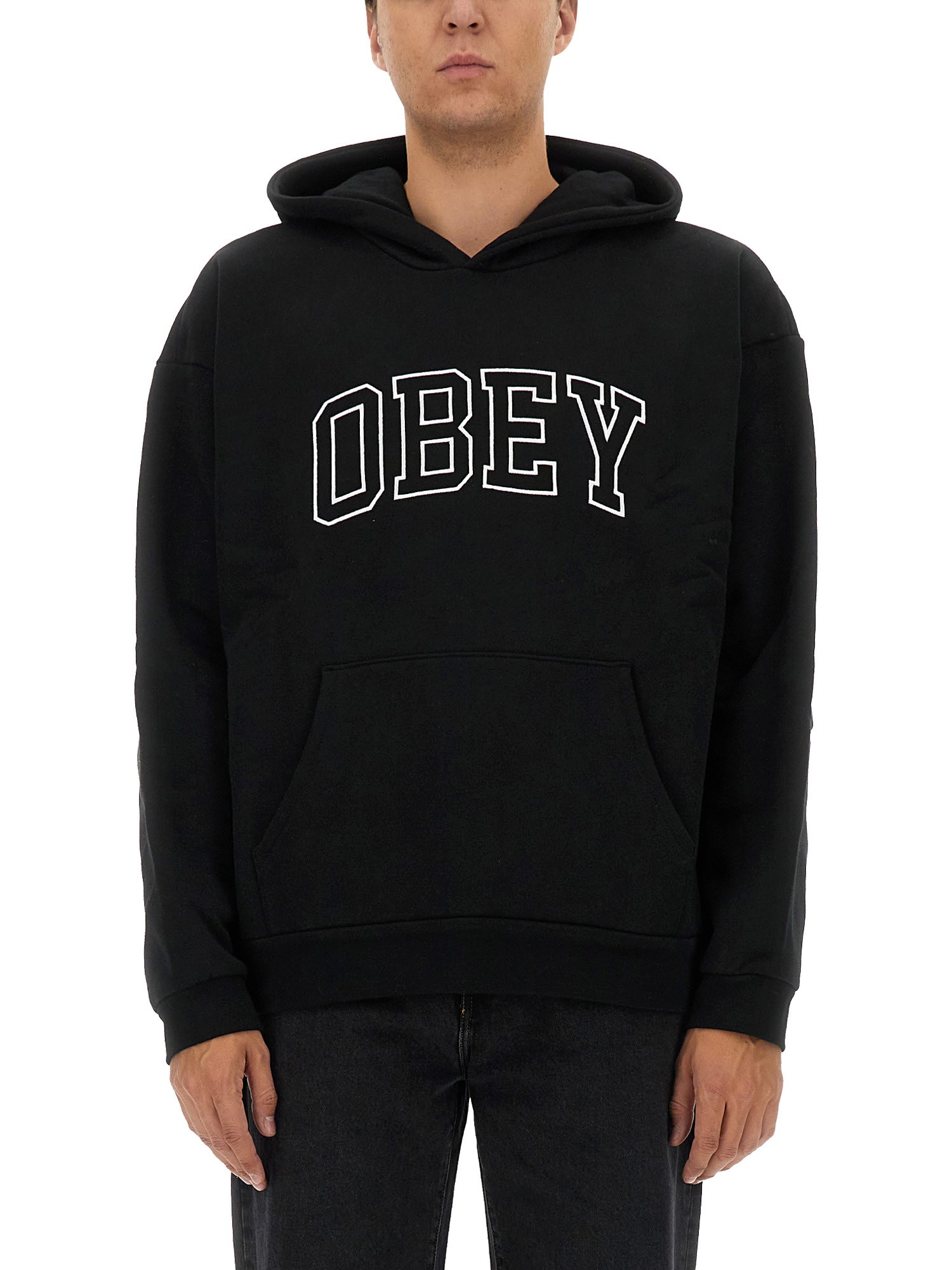 Obey obey sweatshirt with logo