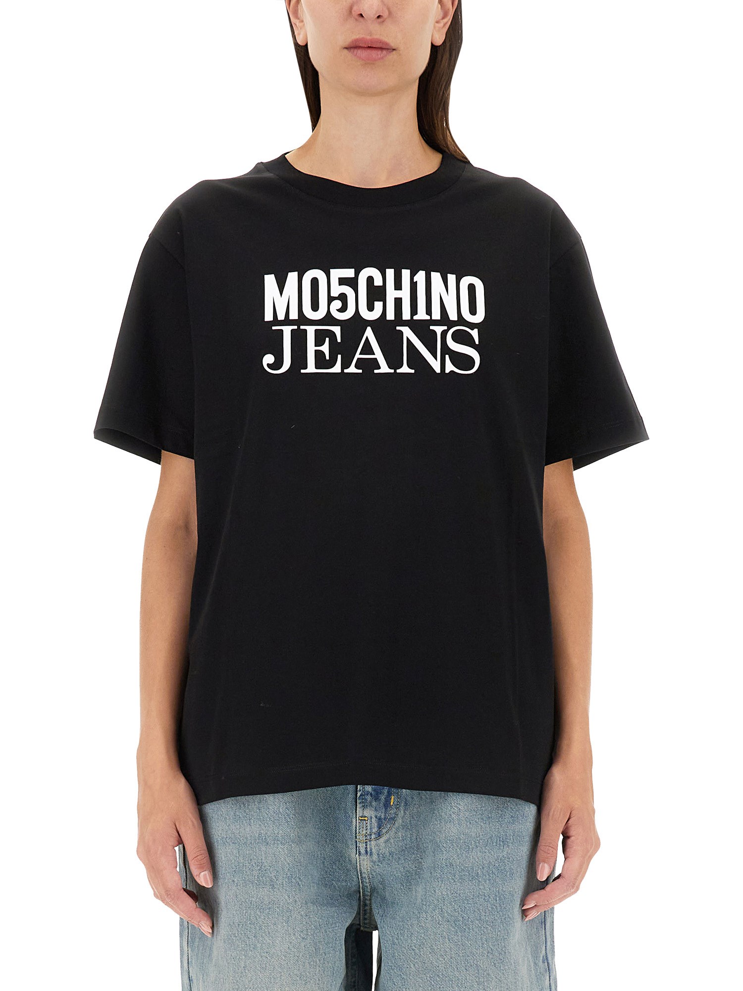 Moschino Jeans moschino jeans t-shirt with logo