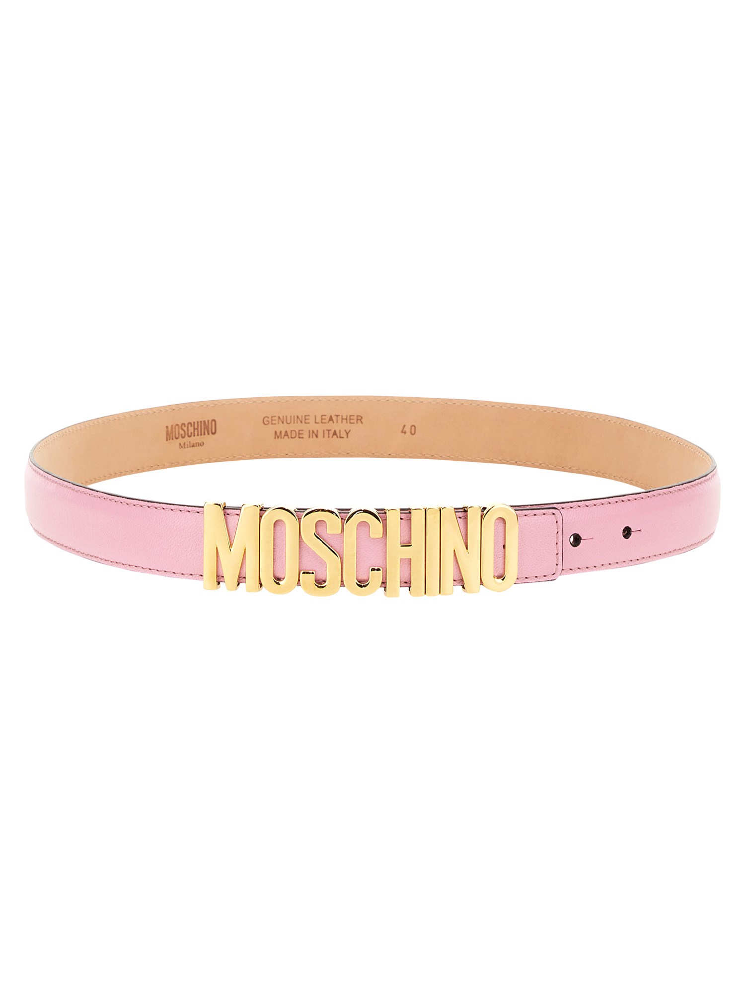 Moschino moschino belt with logo