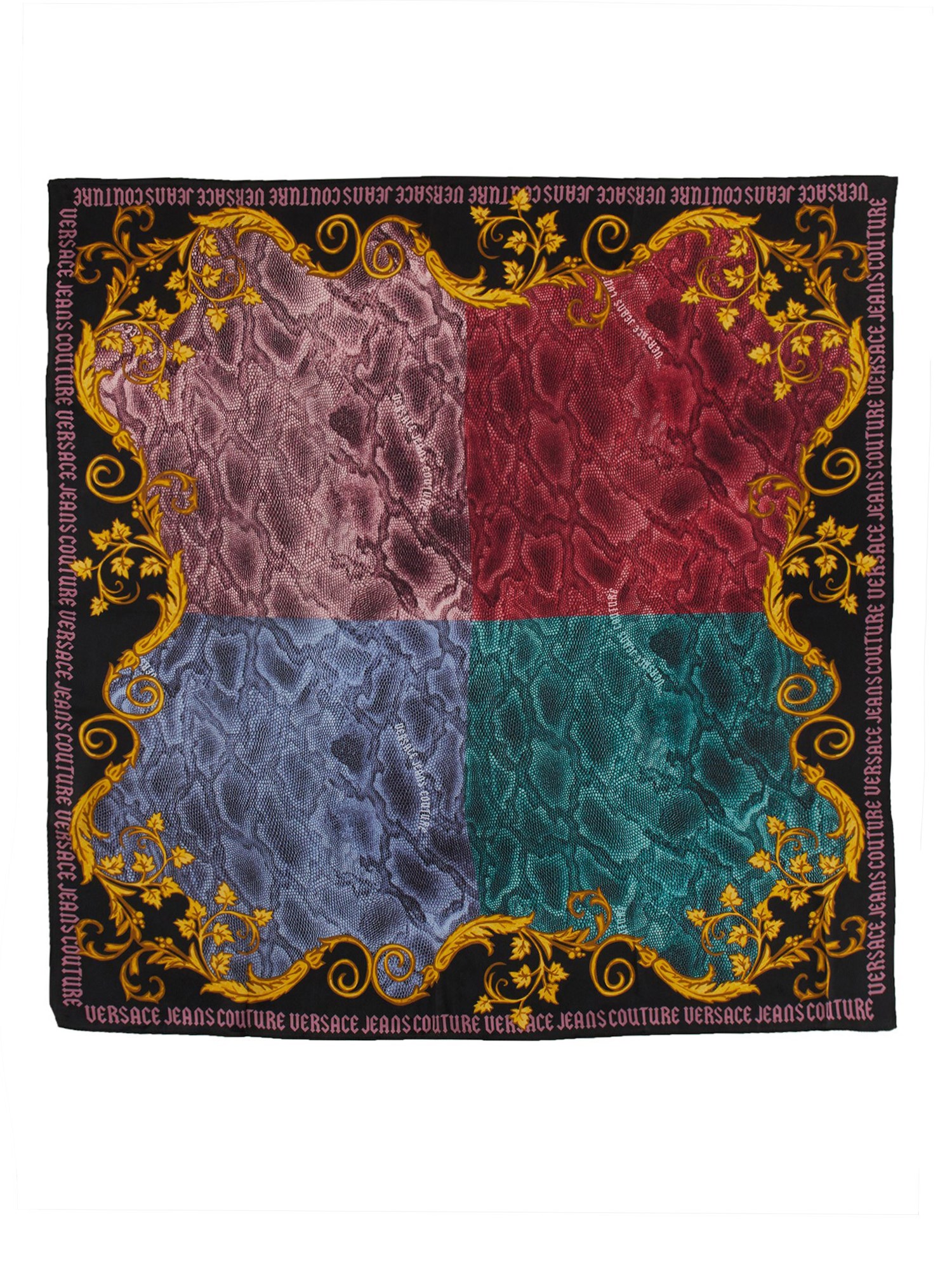 Versace Jeans Couture versace jeans couture silk scarf