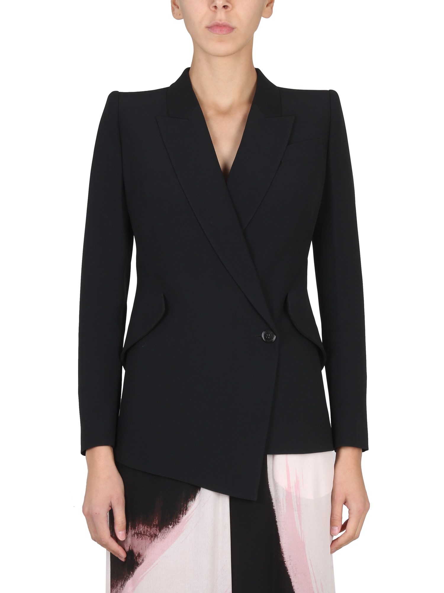 Alexander McQueen alexander mcqueen jacket with asymmetrical hem