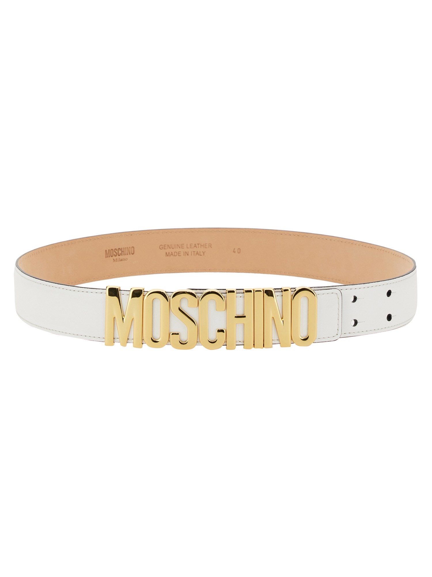 Moschino moschino belt with logo