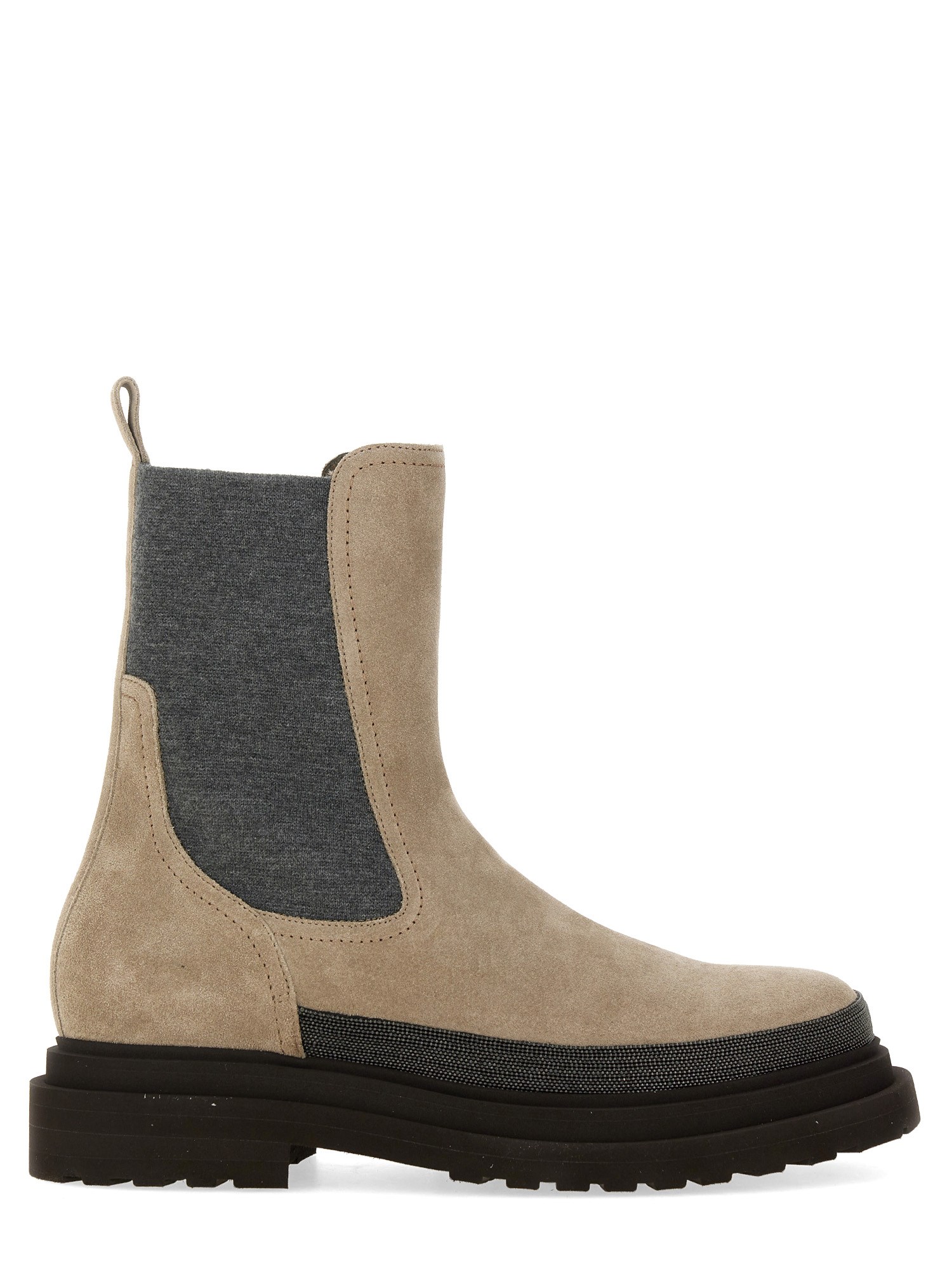 Brunello Cucinelli brunello cucinelli suede chelsea boot