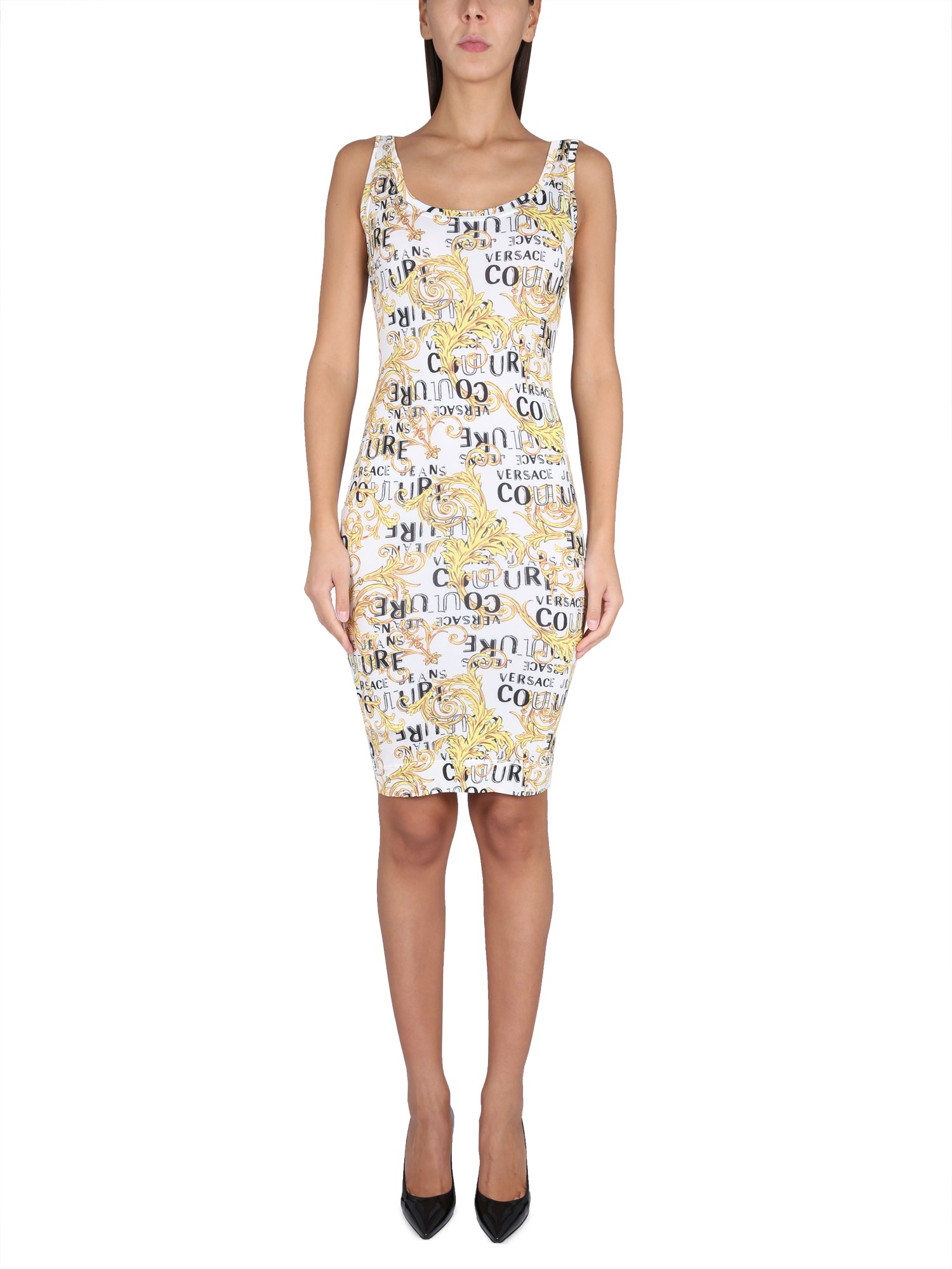 Versace Jeans Couture versace jeans couture dress with logo