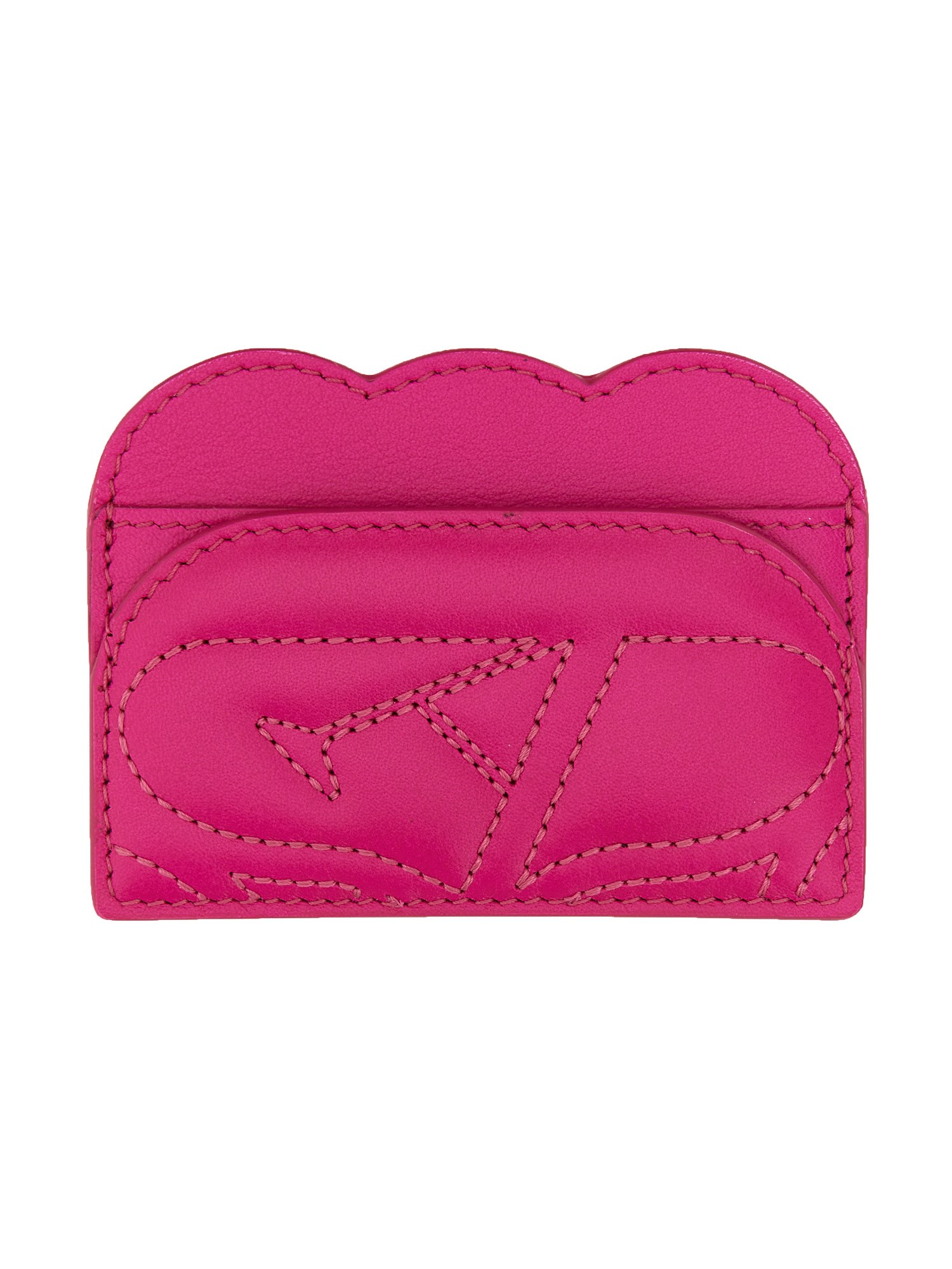 Alexander McQueen alexander mcqueen leather card holder