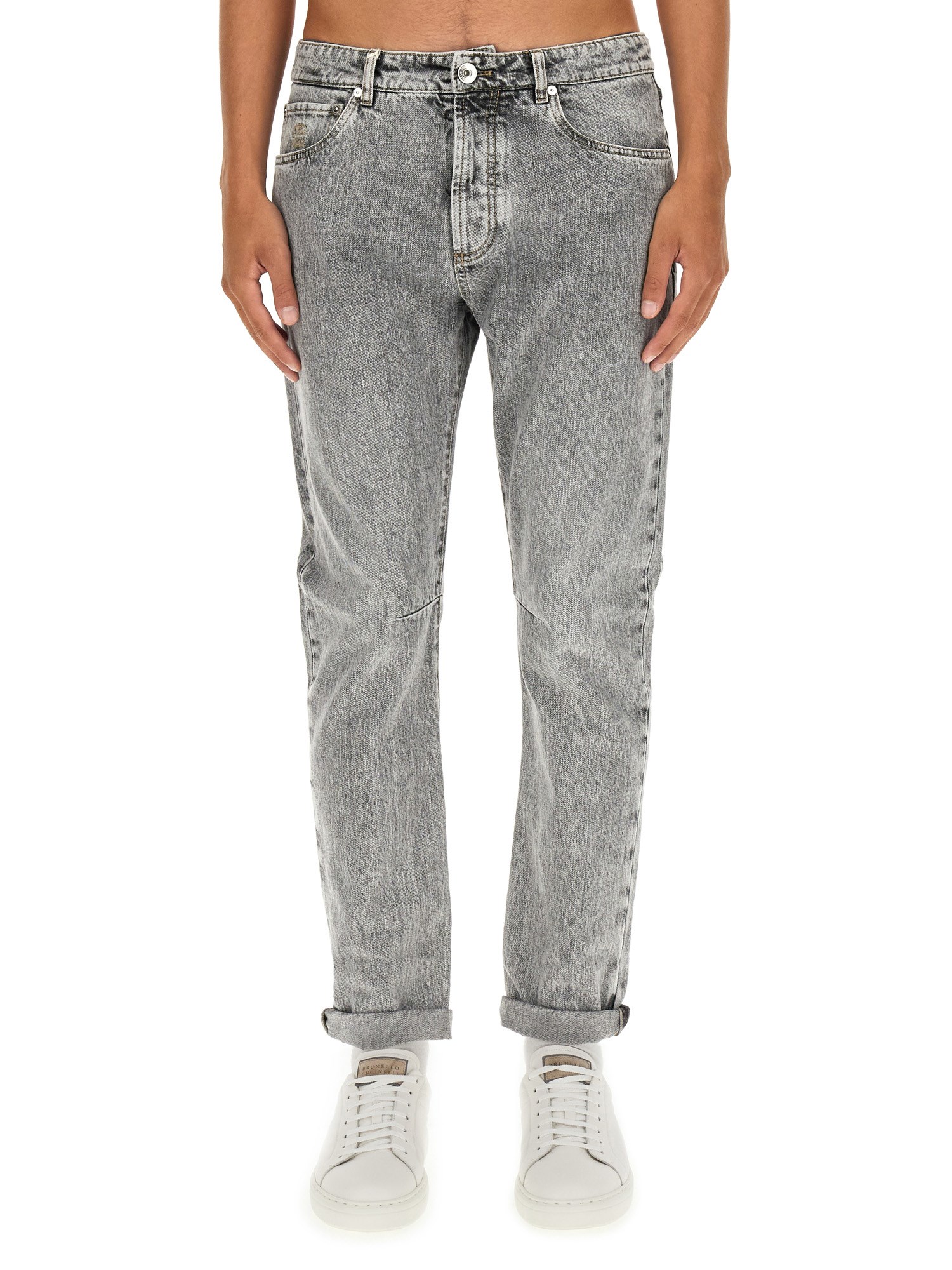 Brunello Cucinelli brunello cucinelli stonewash jeans