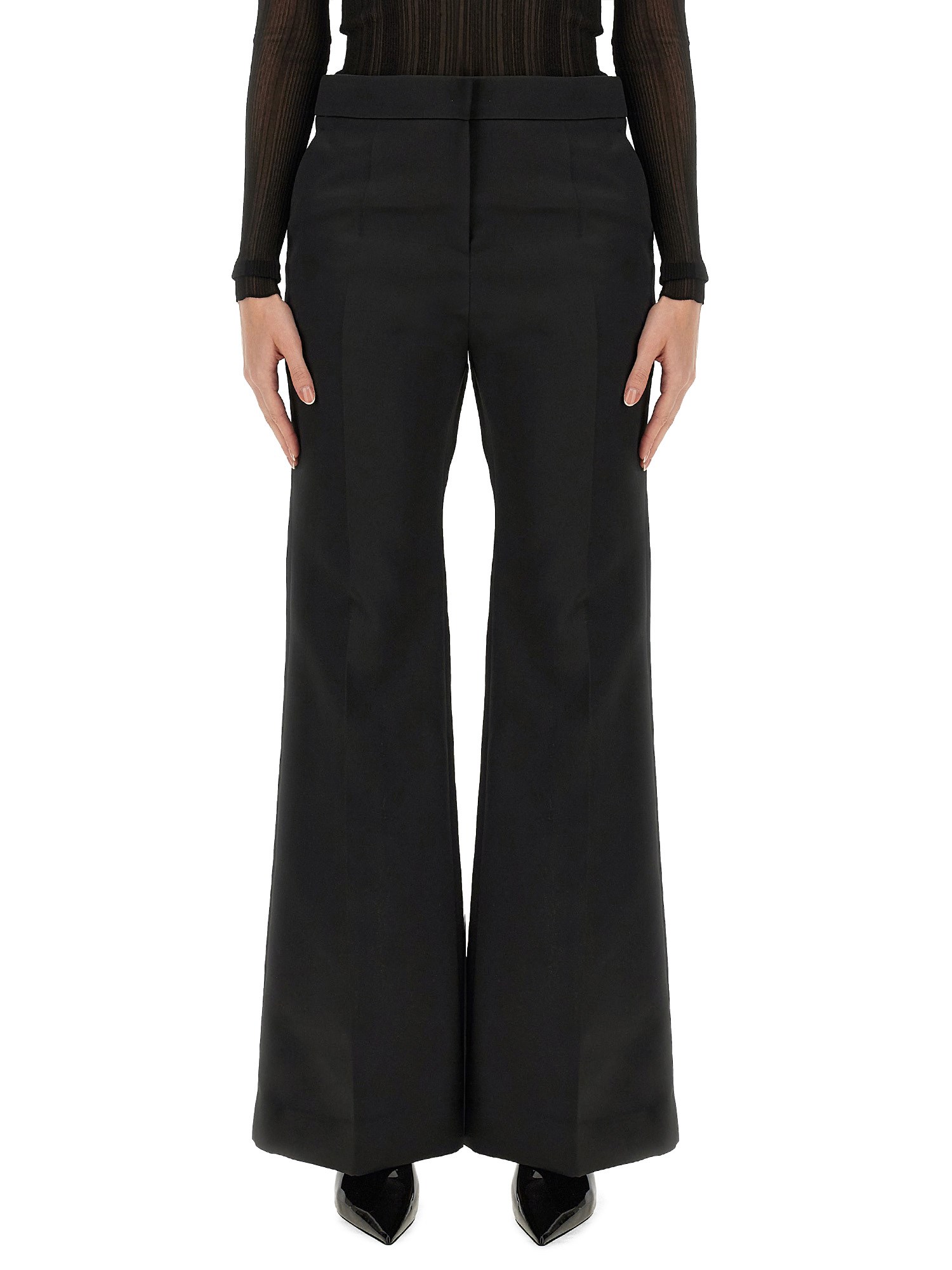 Givenchy givenchy flare fit pants