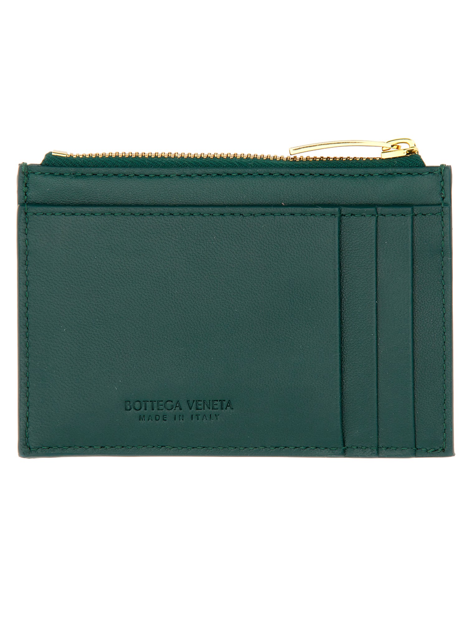 Bottega Veneta bottega veneta card holder "cassette" with zipper