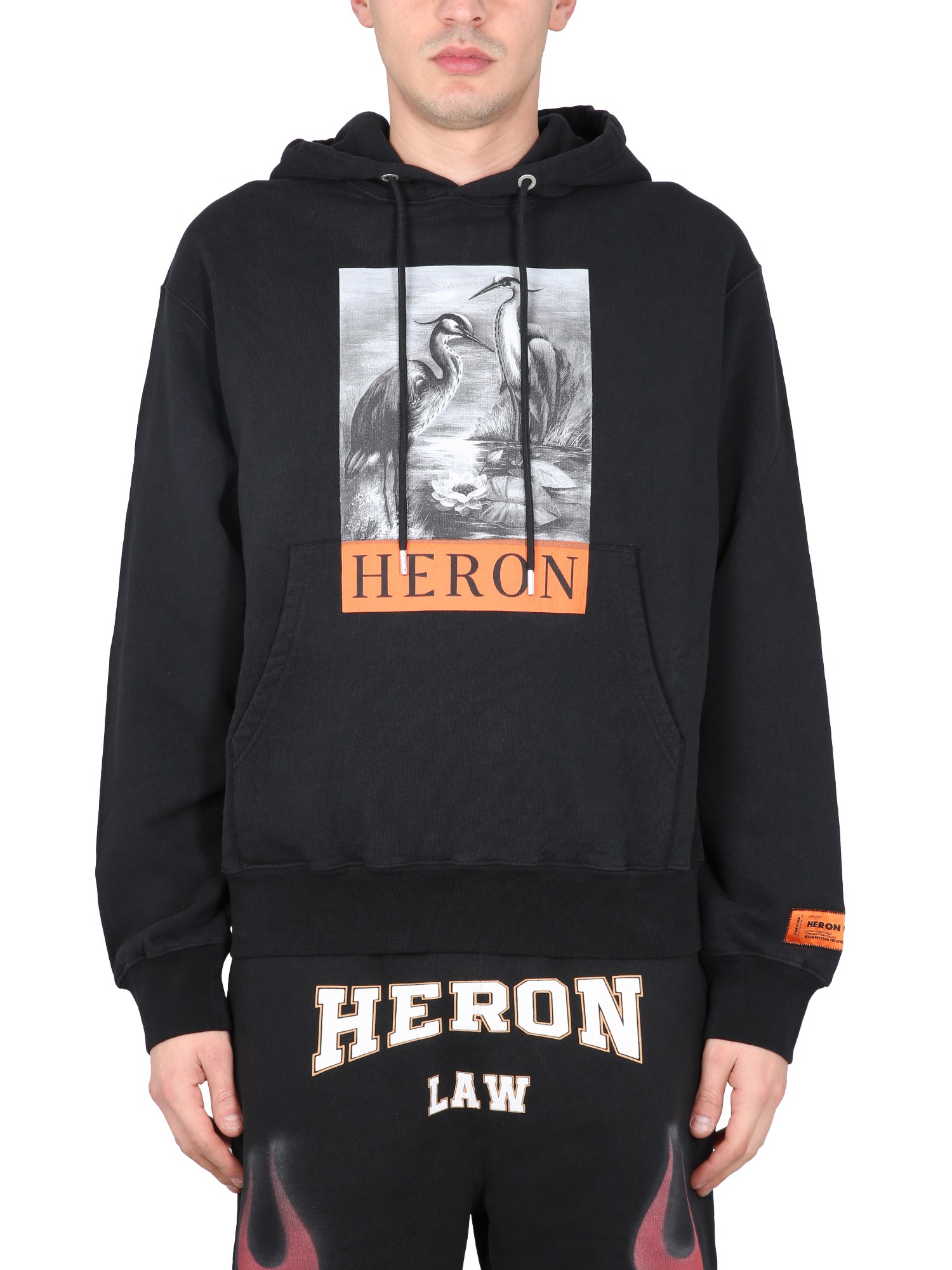 HERON PRESTON heron preston cotton hoodie