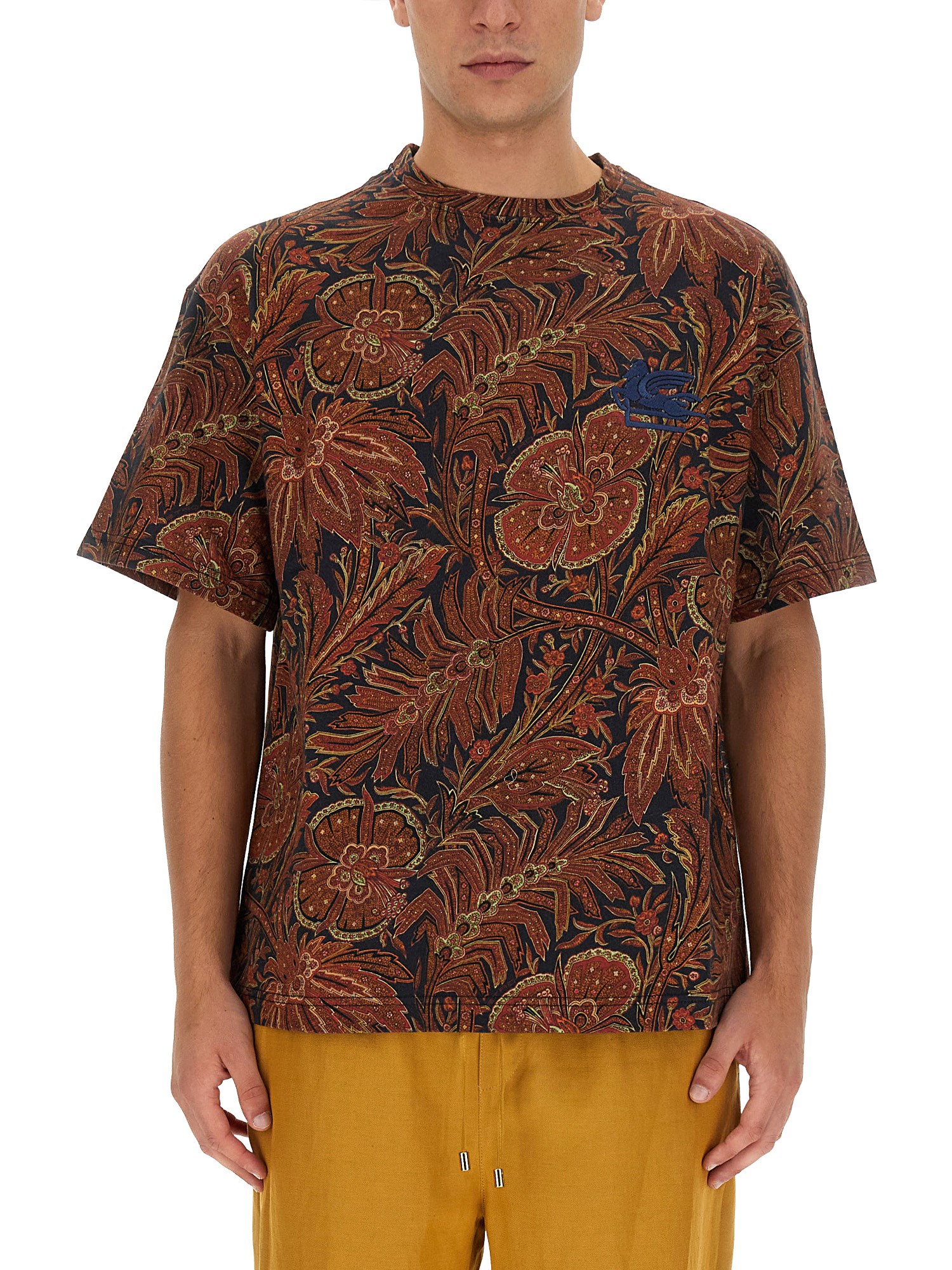 Etro etro floral print t-shirt